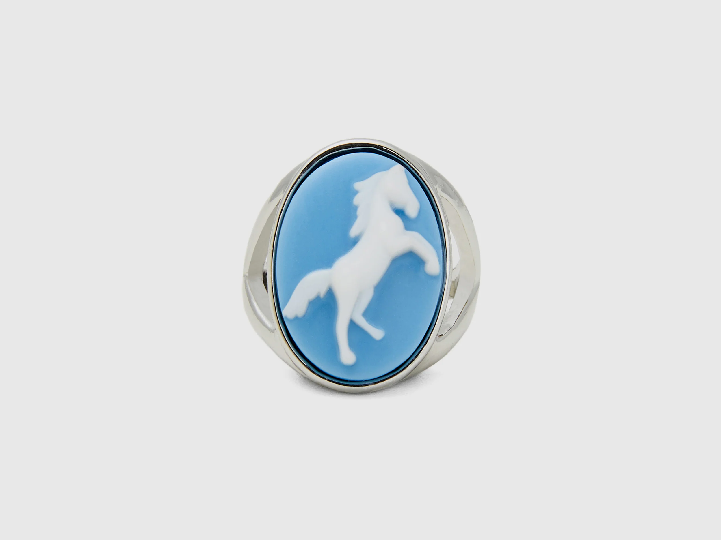 Anello con cammeo cavallo