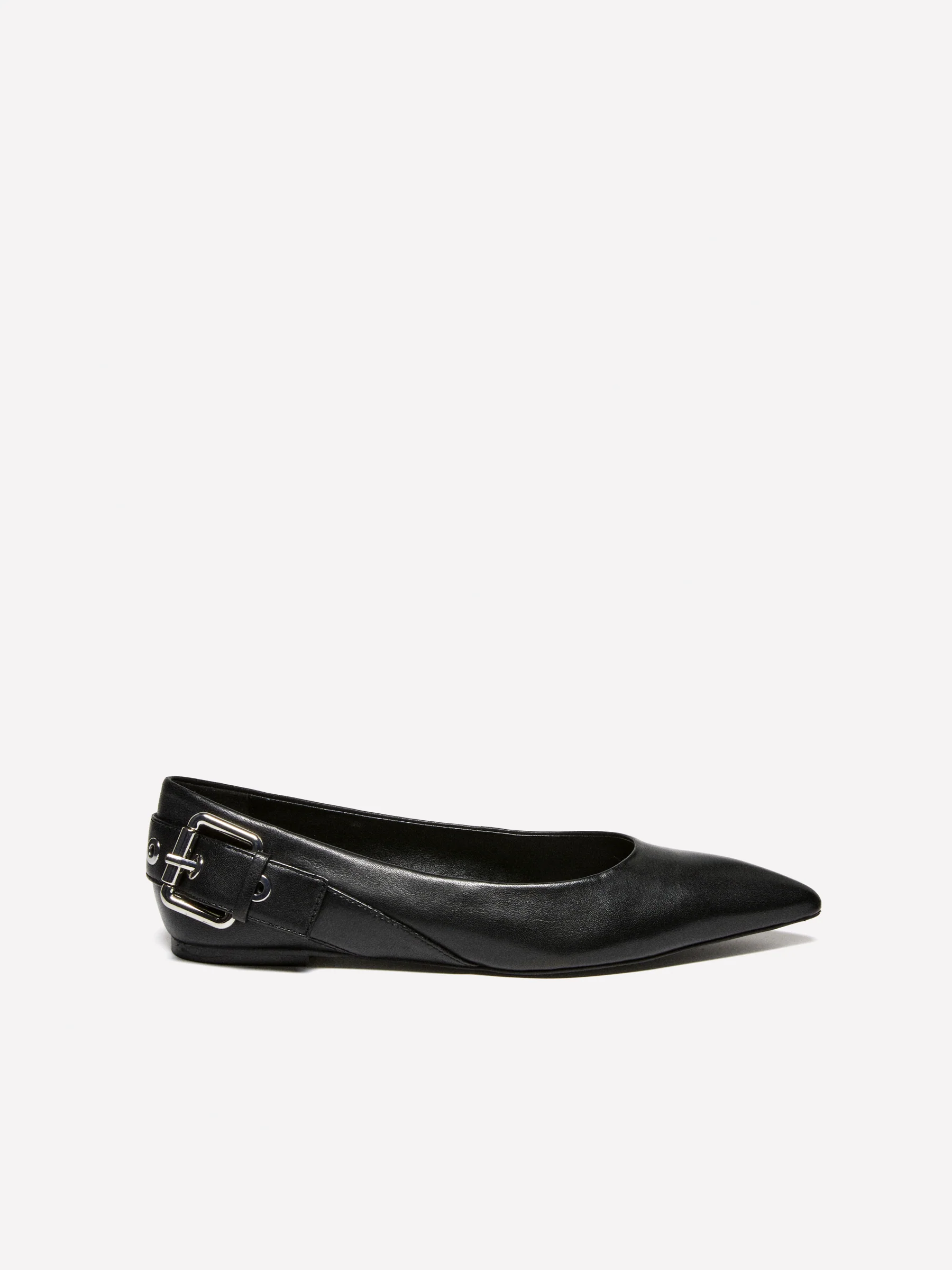 Ballerine in pelle con fibbia - Image 4