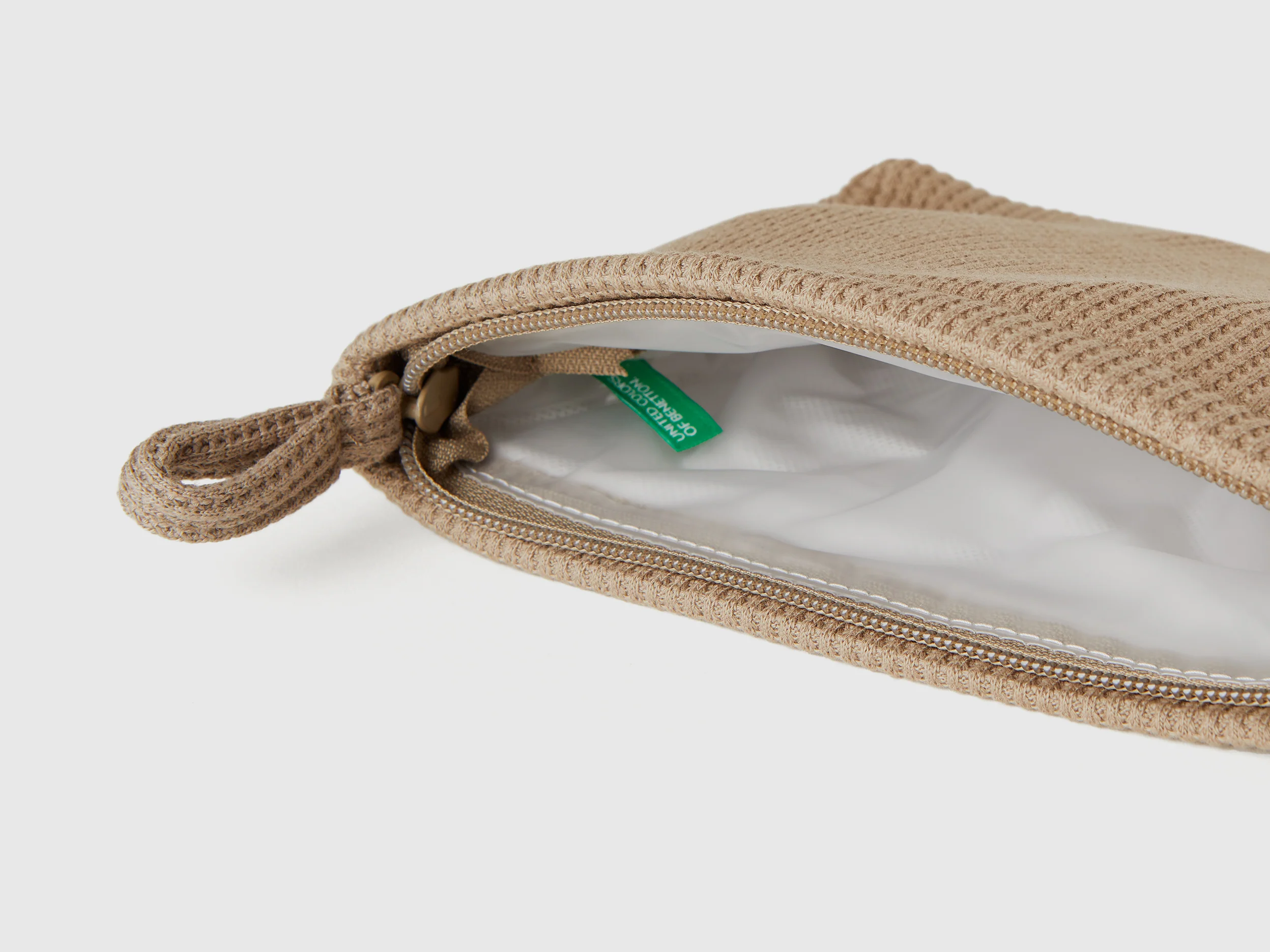 Beauty case in cotone a nido d'ape - Image 3