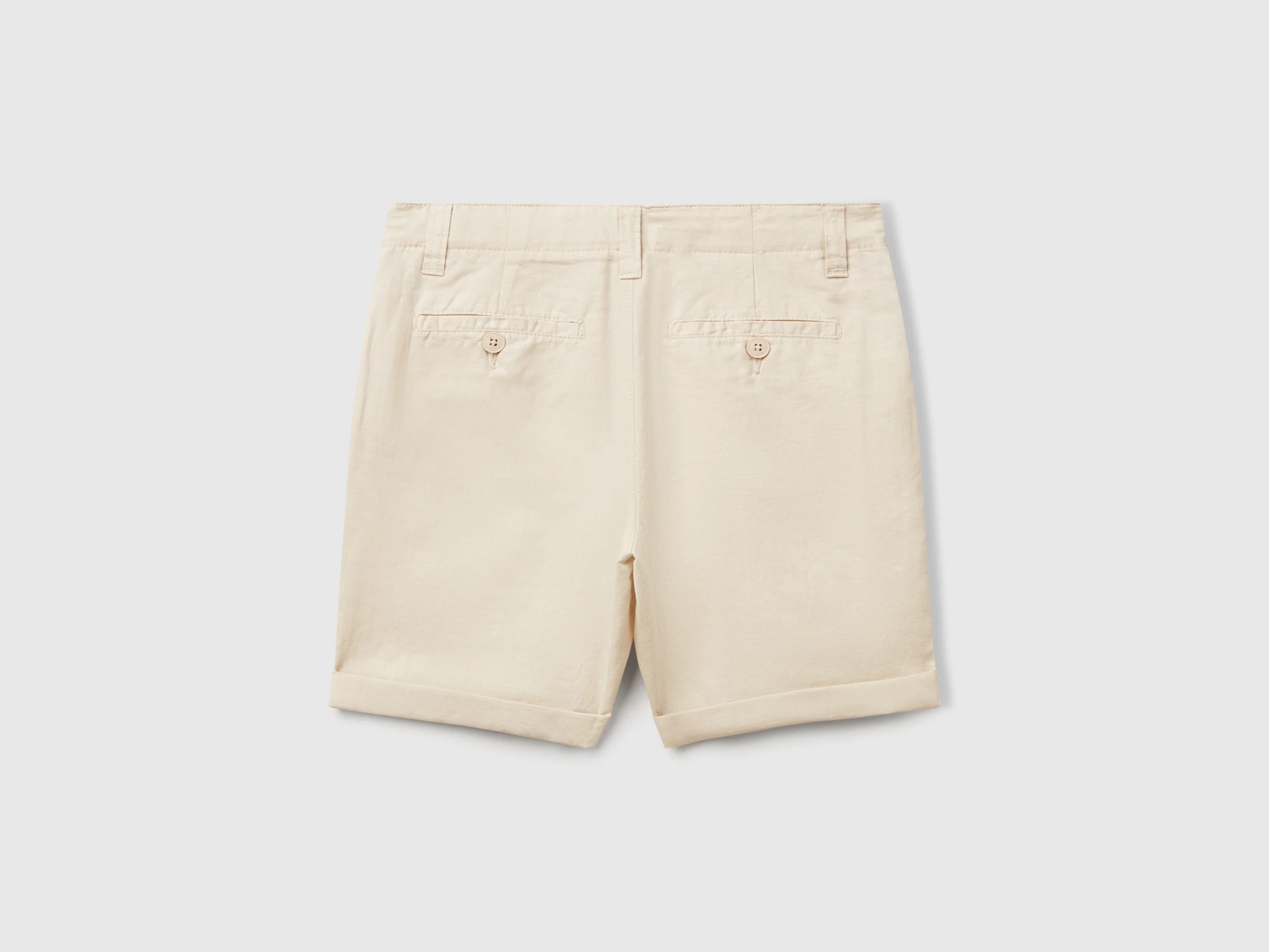 Bermuda chino in misto lino - Image 2