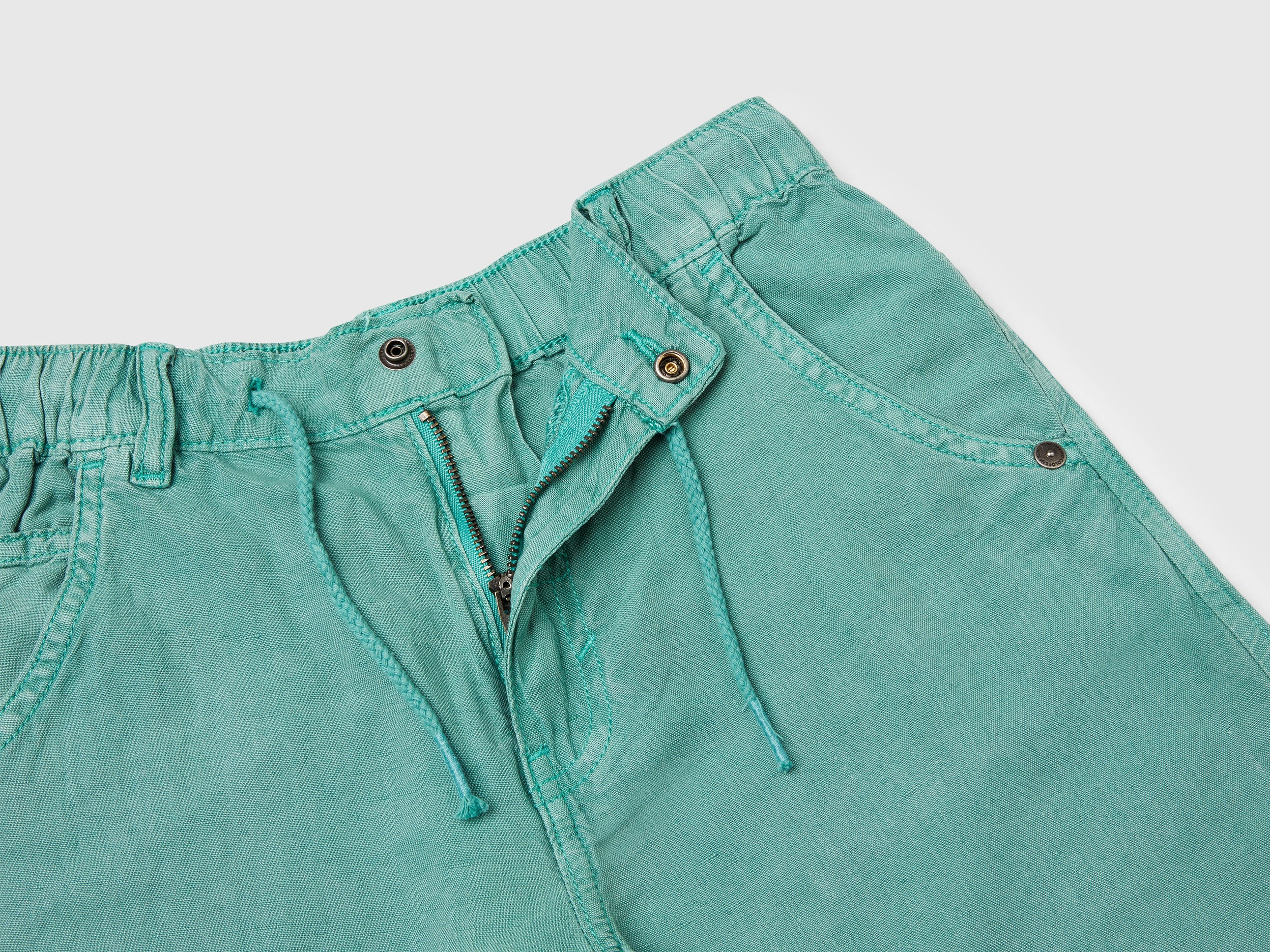 Bermuda in misto lino - Image 3