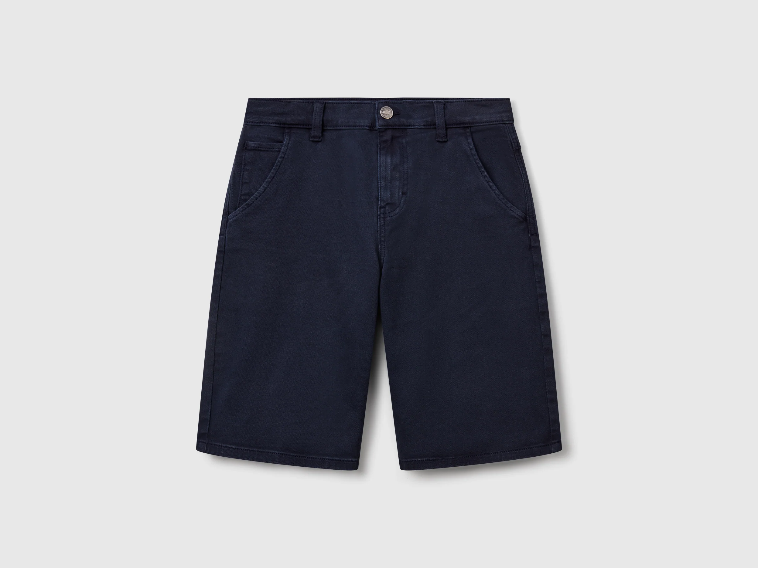 Bermuda regular fit effetto denim