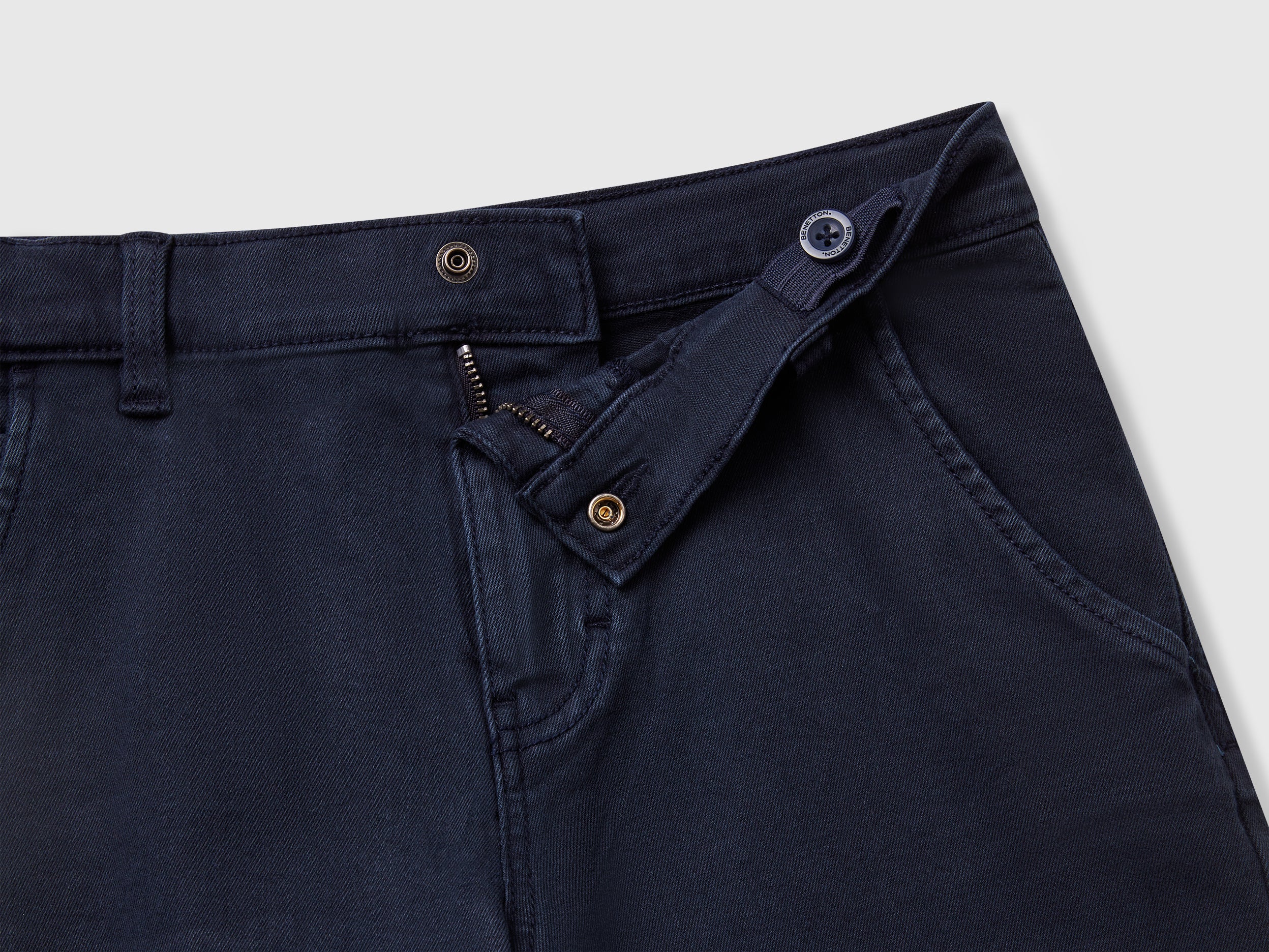 Bermuda regular fit effetto denim - Image 3