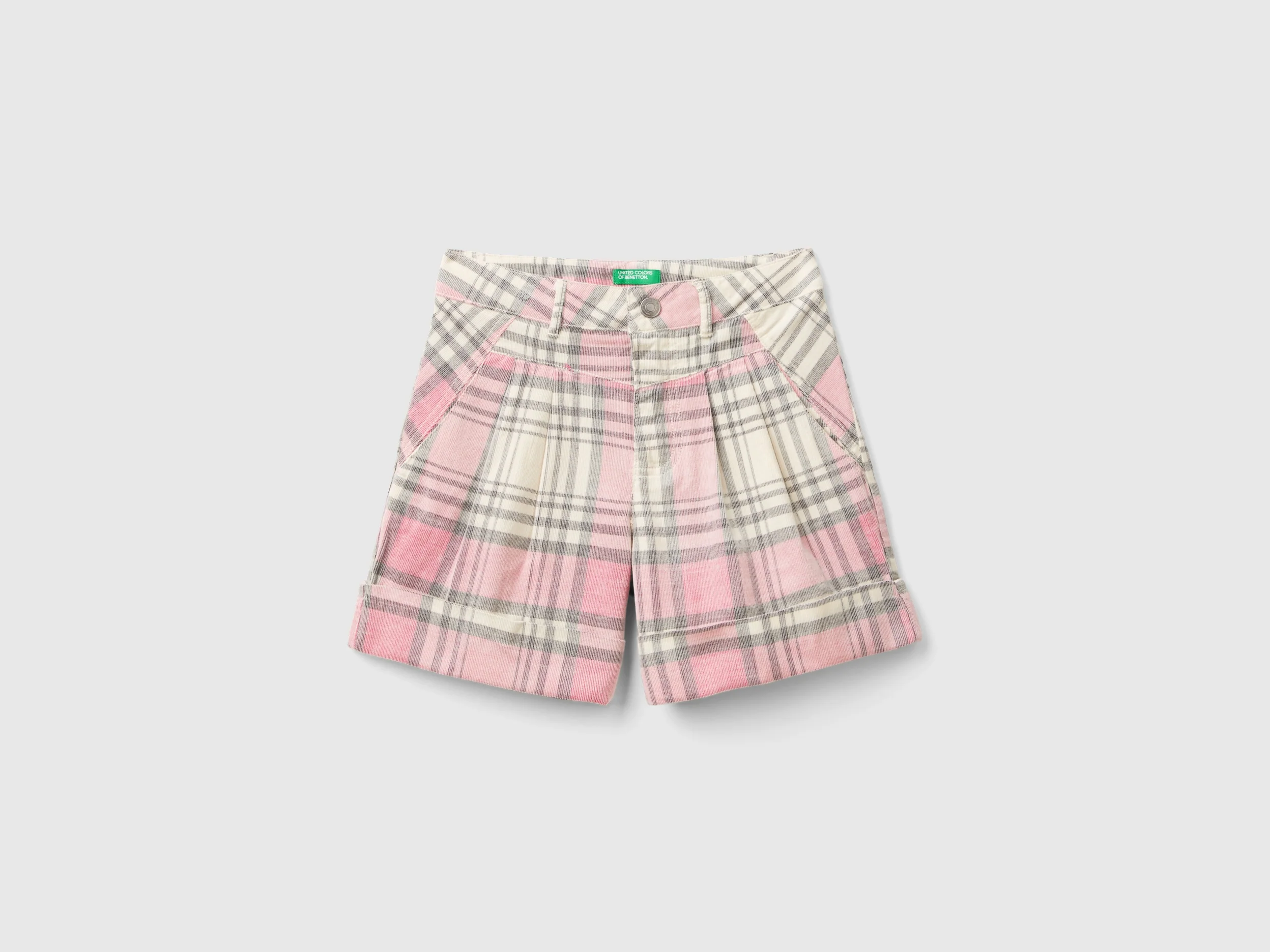 Bermuda tartan in velluto