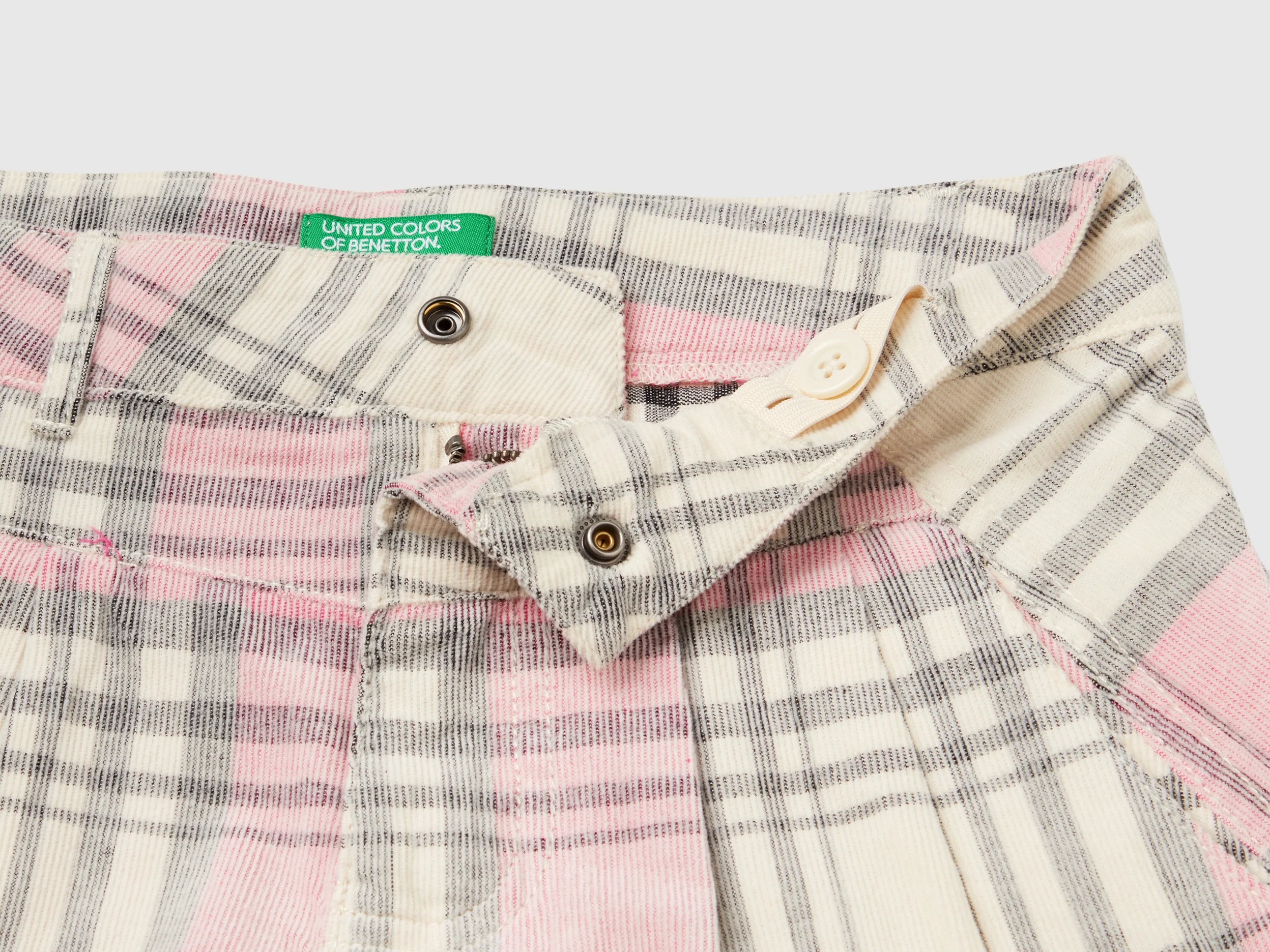 Bermuda tartan in velluto - Image 3