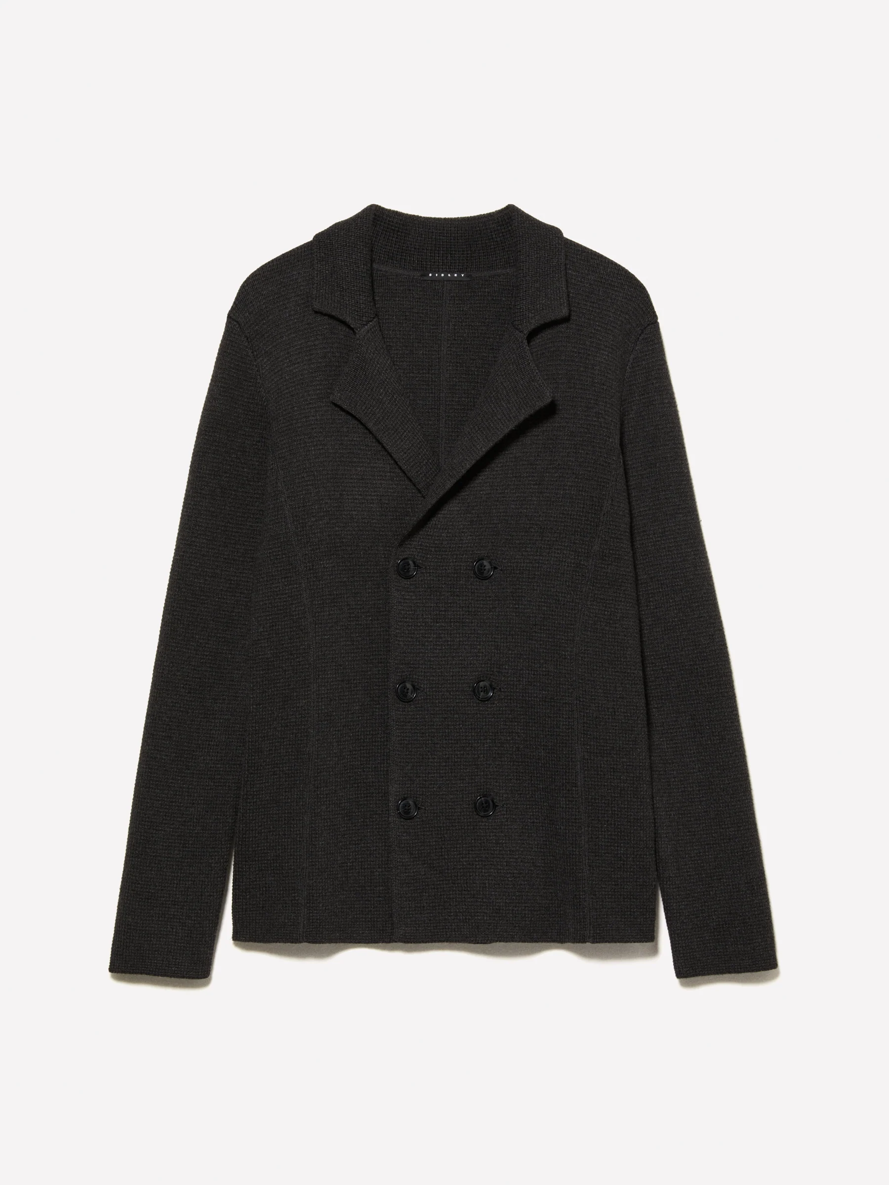 Blazer doppiopetto in maglia