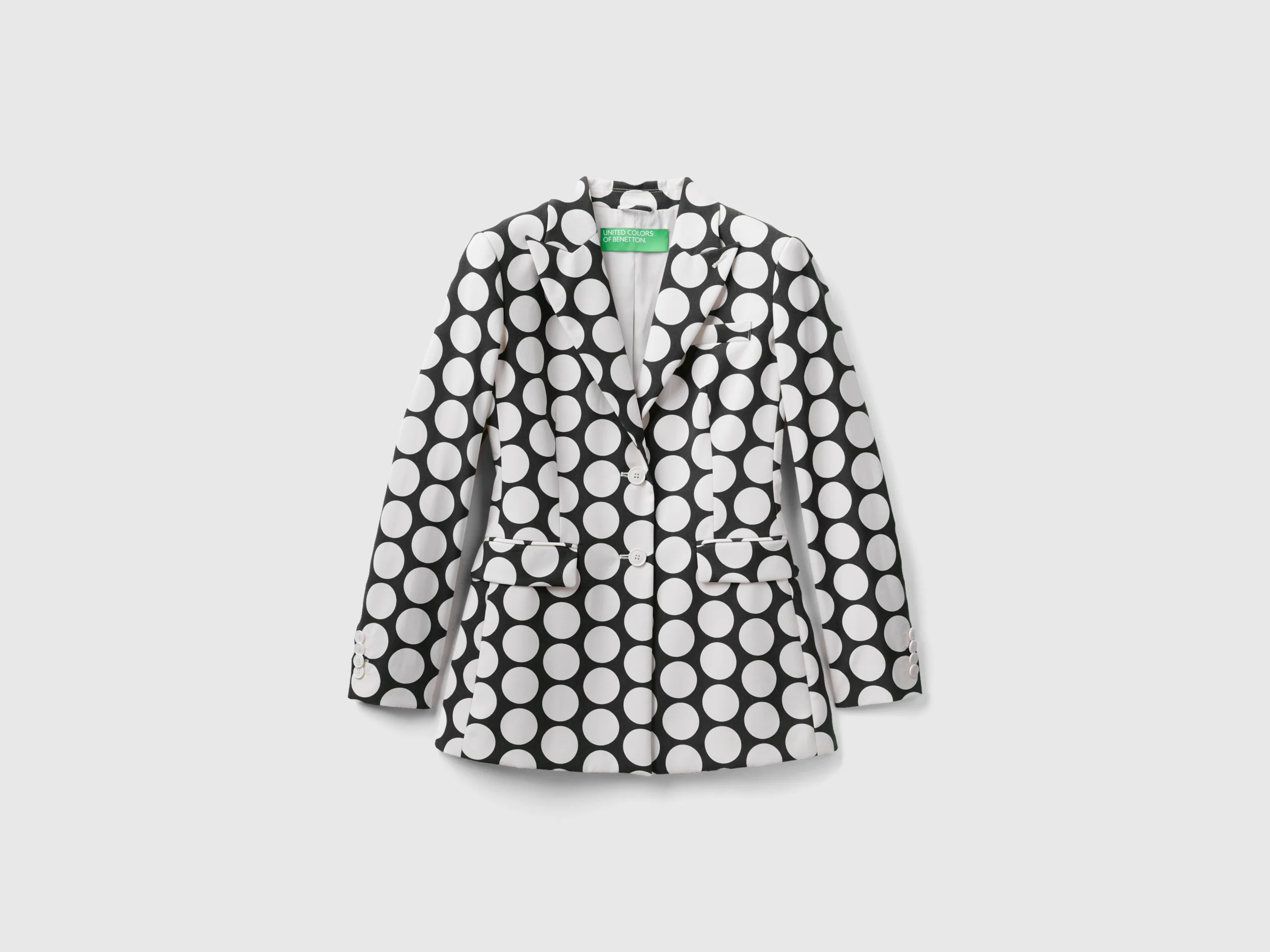 Blazer fluido a pois