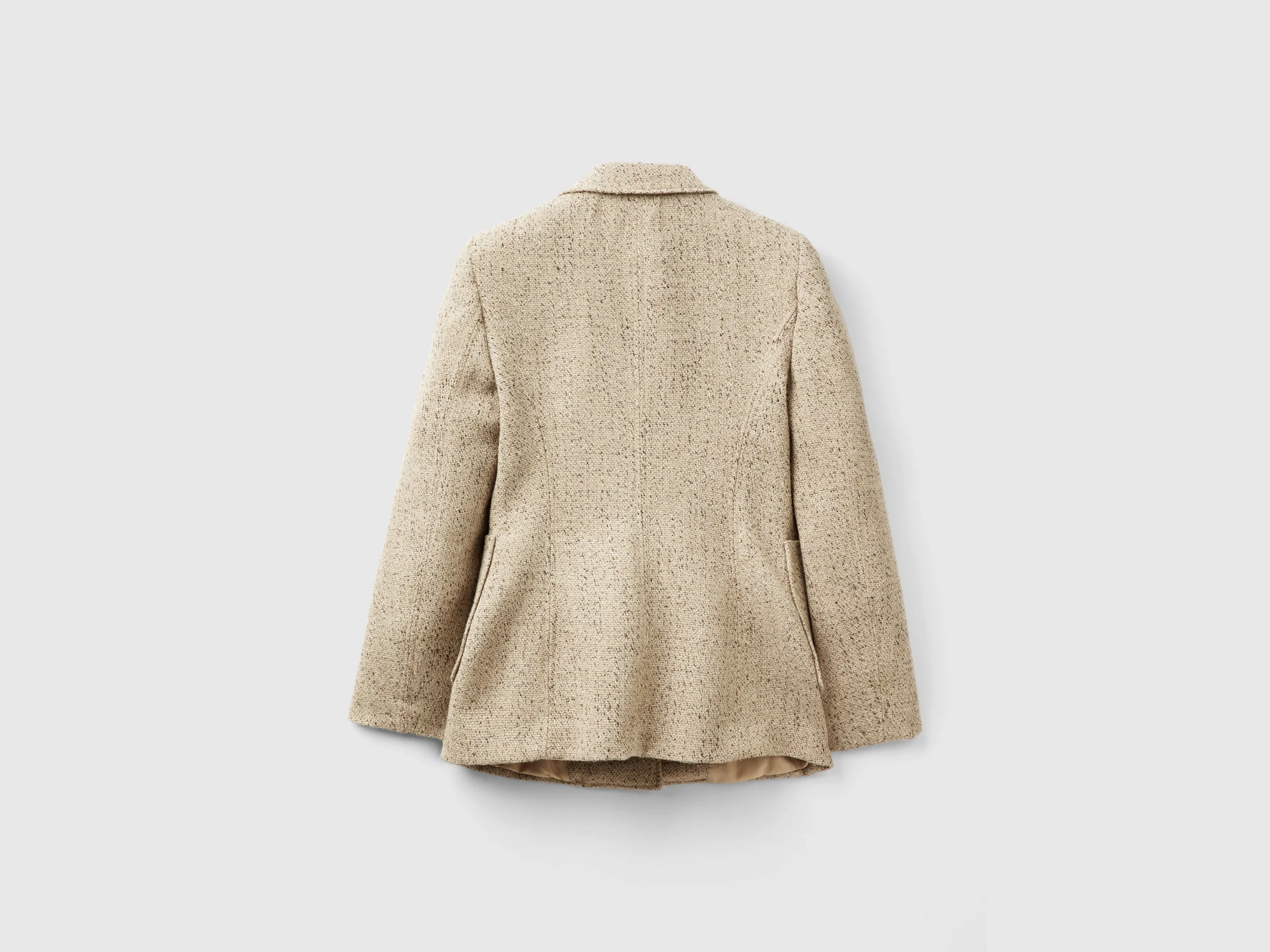 Blazer sfiancato in tweed - Image 2
