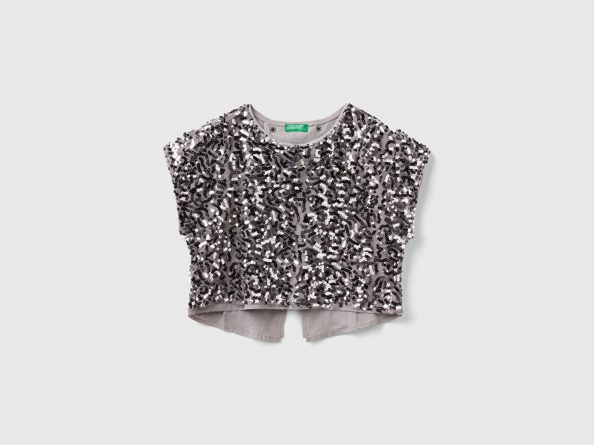 Blusa con paillettes