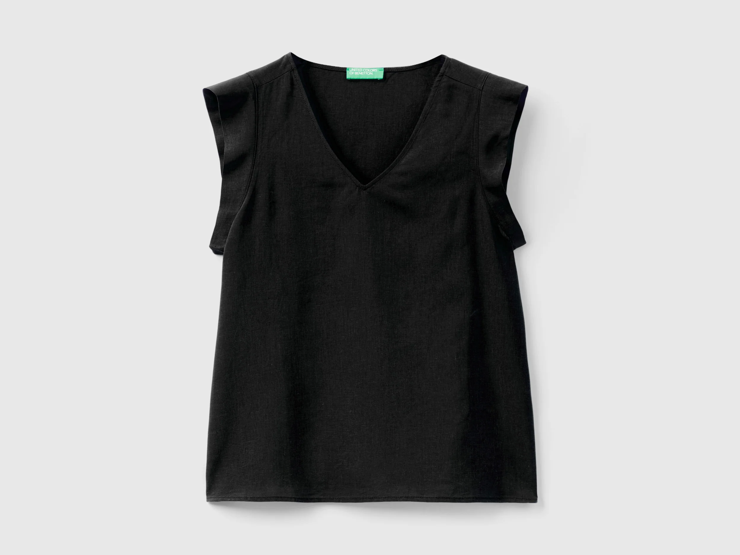 Blusa con scollo a V