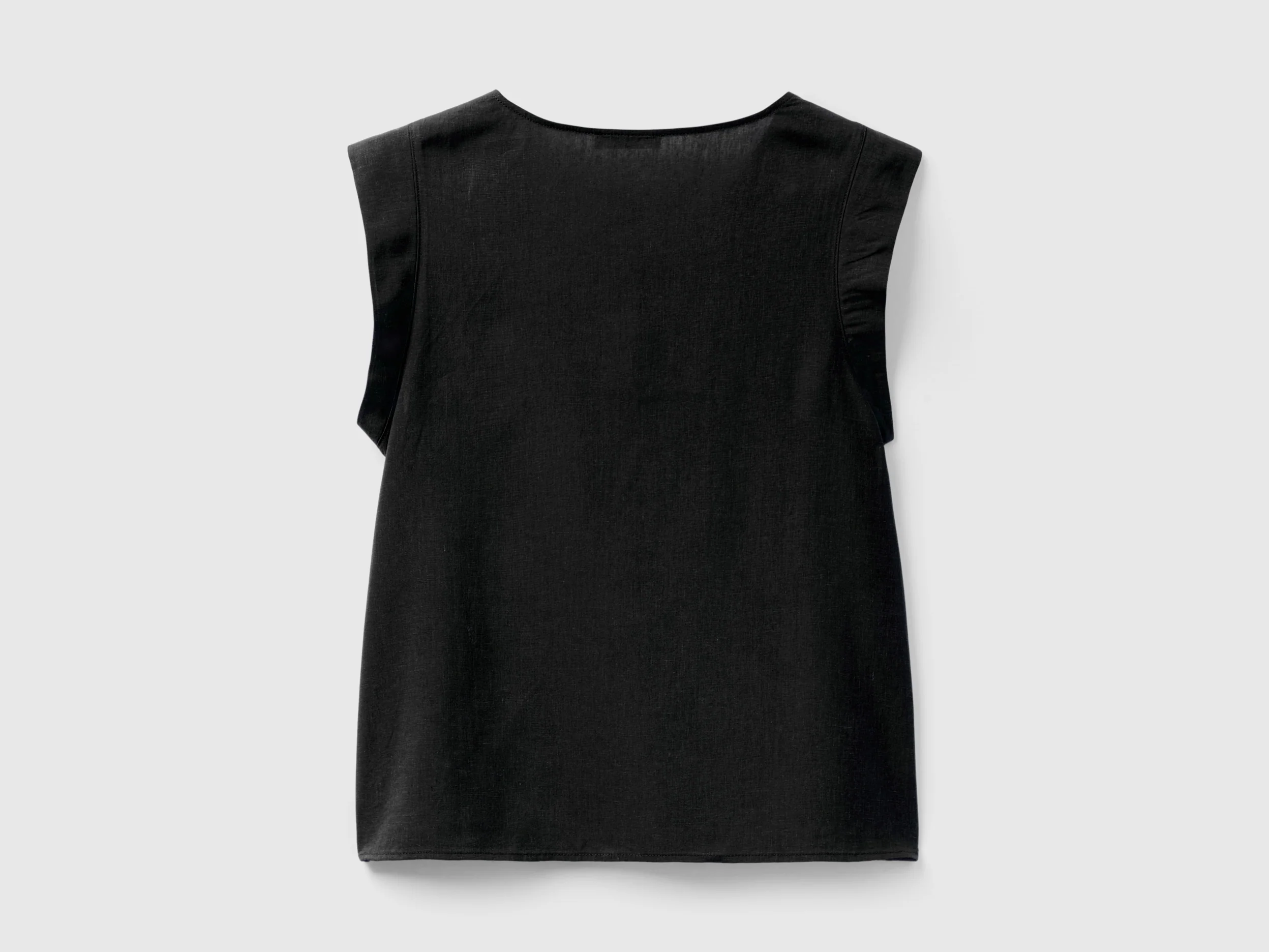 Blusa con scollo a V - Image 2