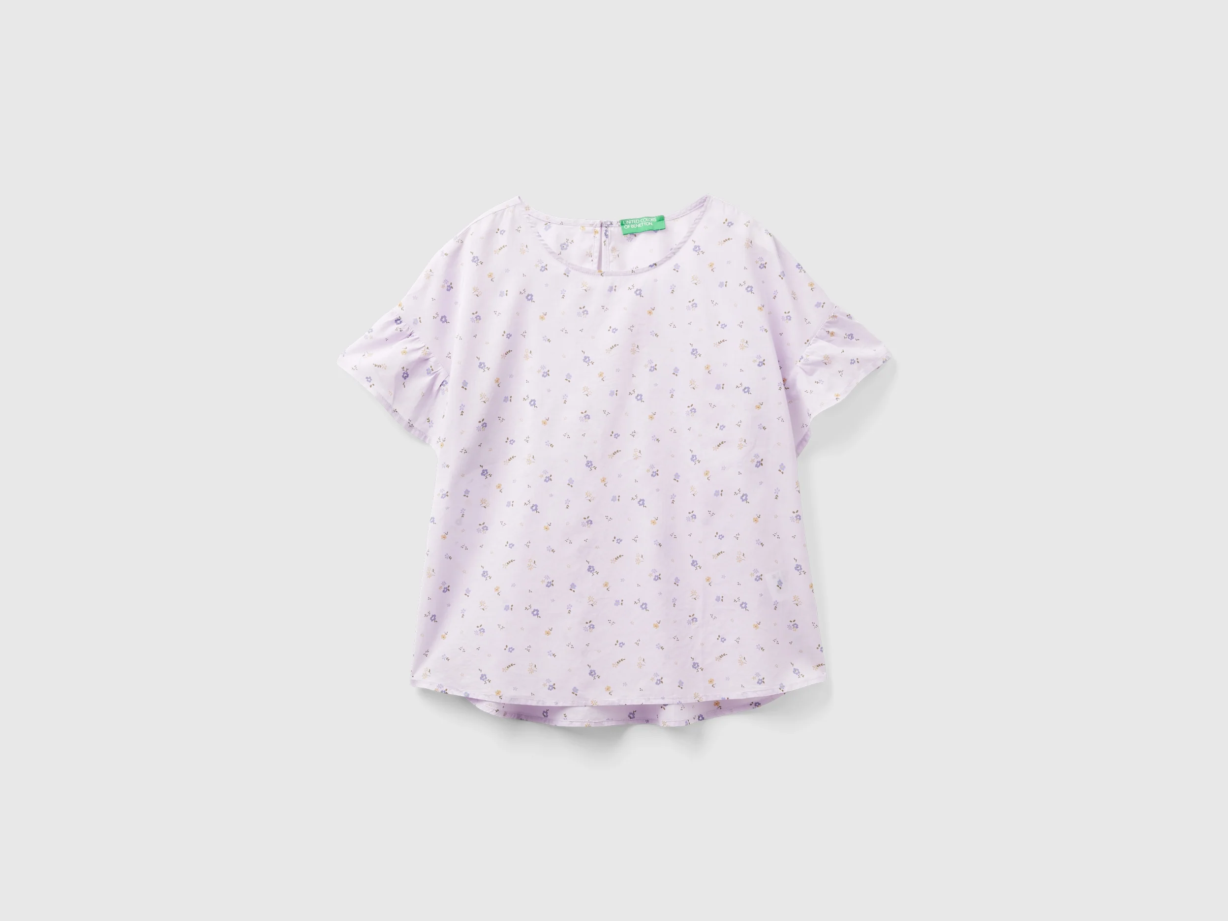 Blusa fantasia in cotone leggero