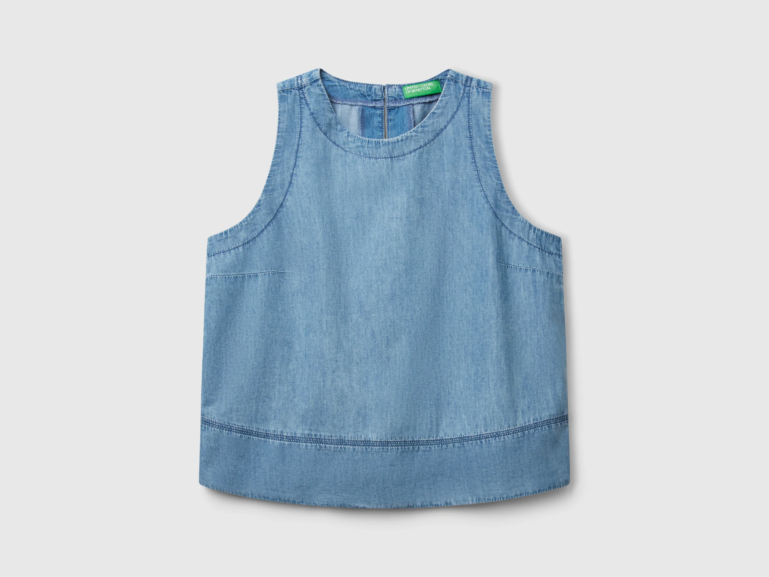 Blusa in chambray