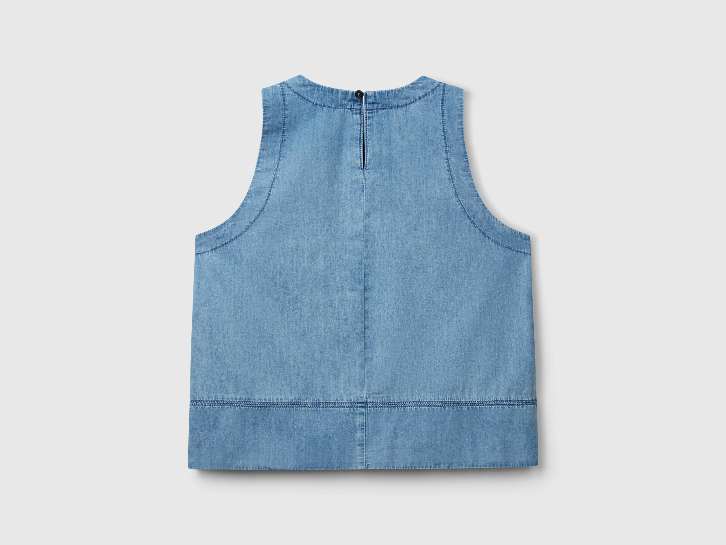Blusa in chambray - Image 2