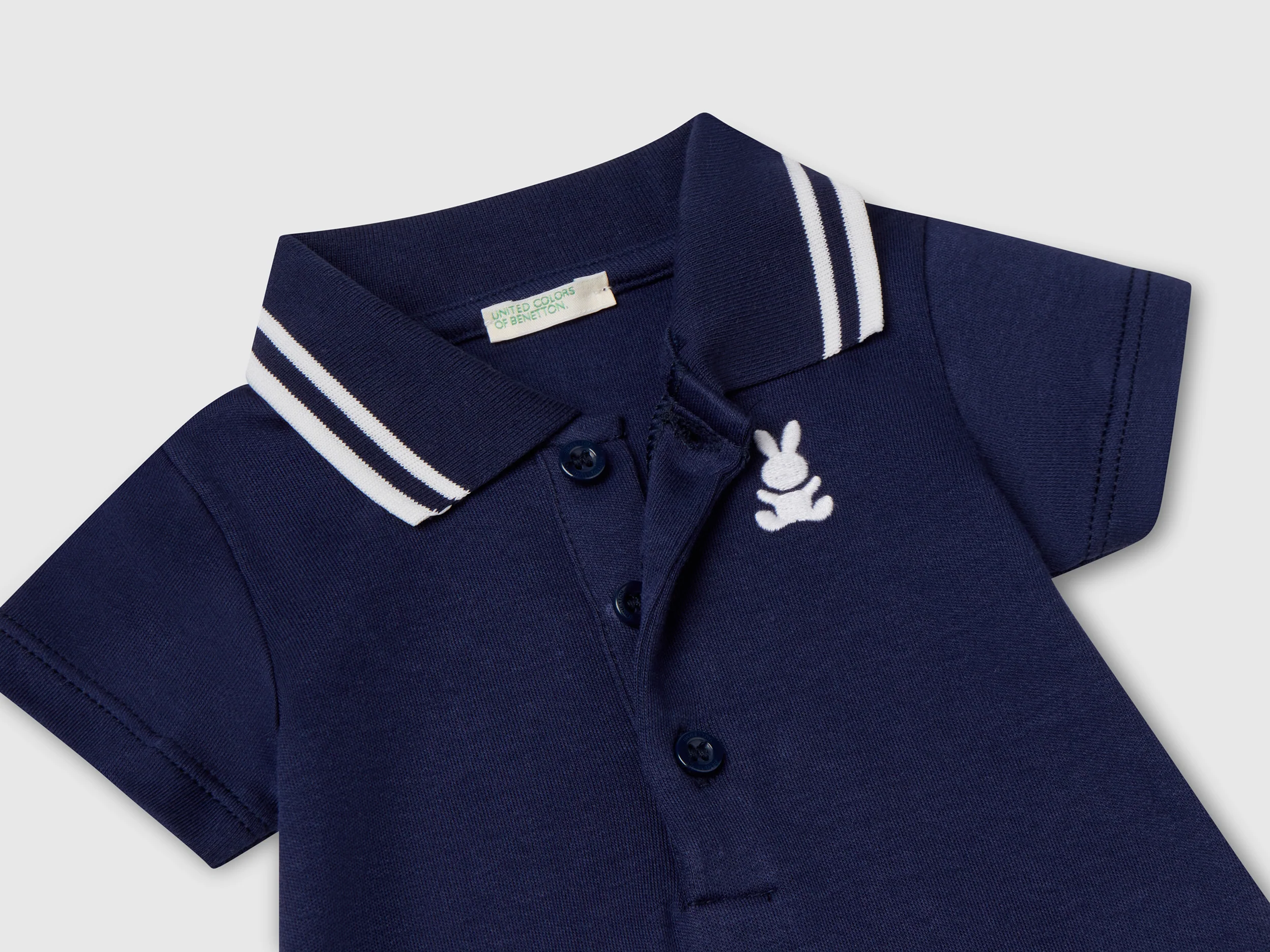 Body a polo in cotone - Image 3
