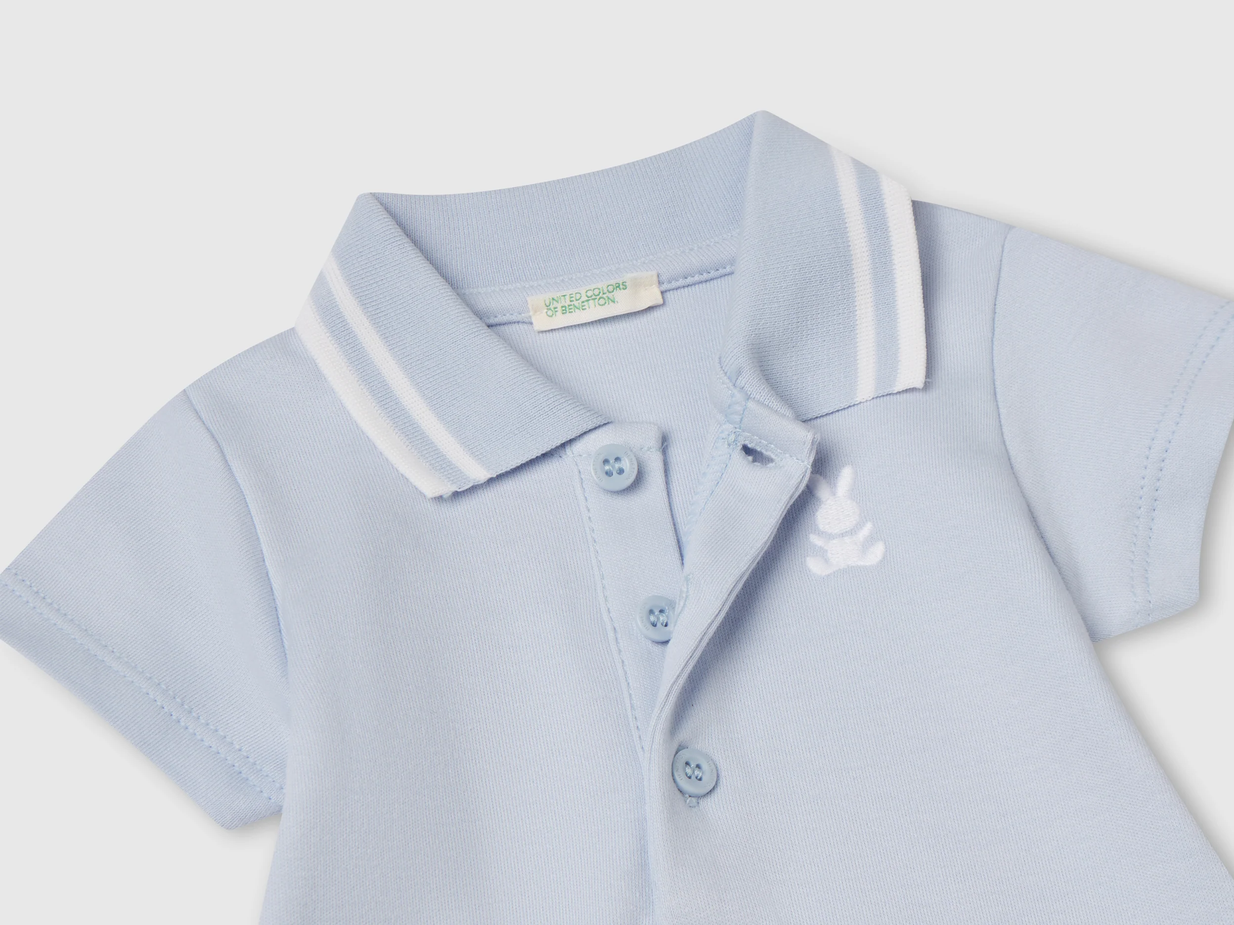 Body a polo in cotone - Image 3