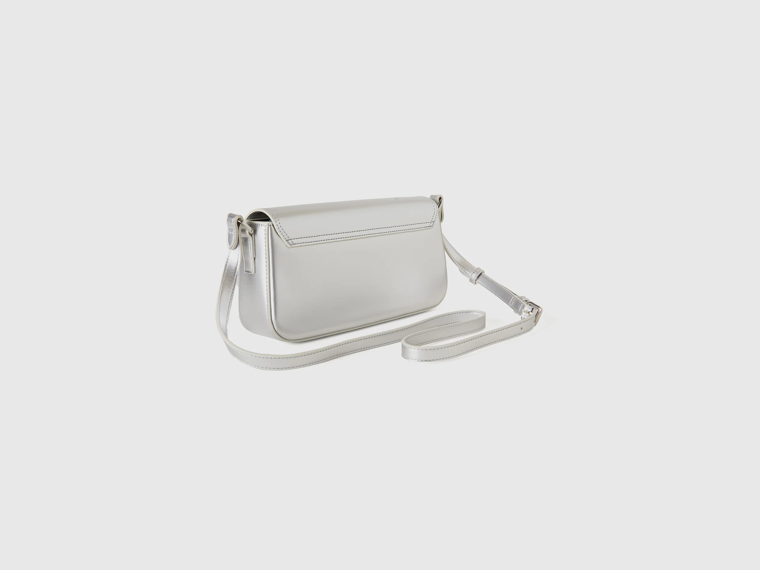 Borsa baguette effetto vernice - Image 2
