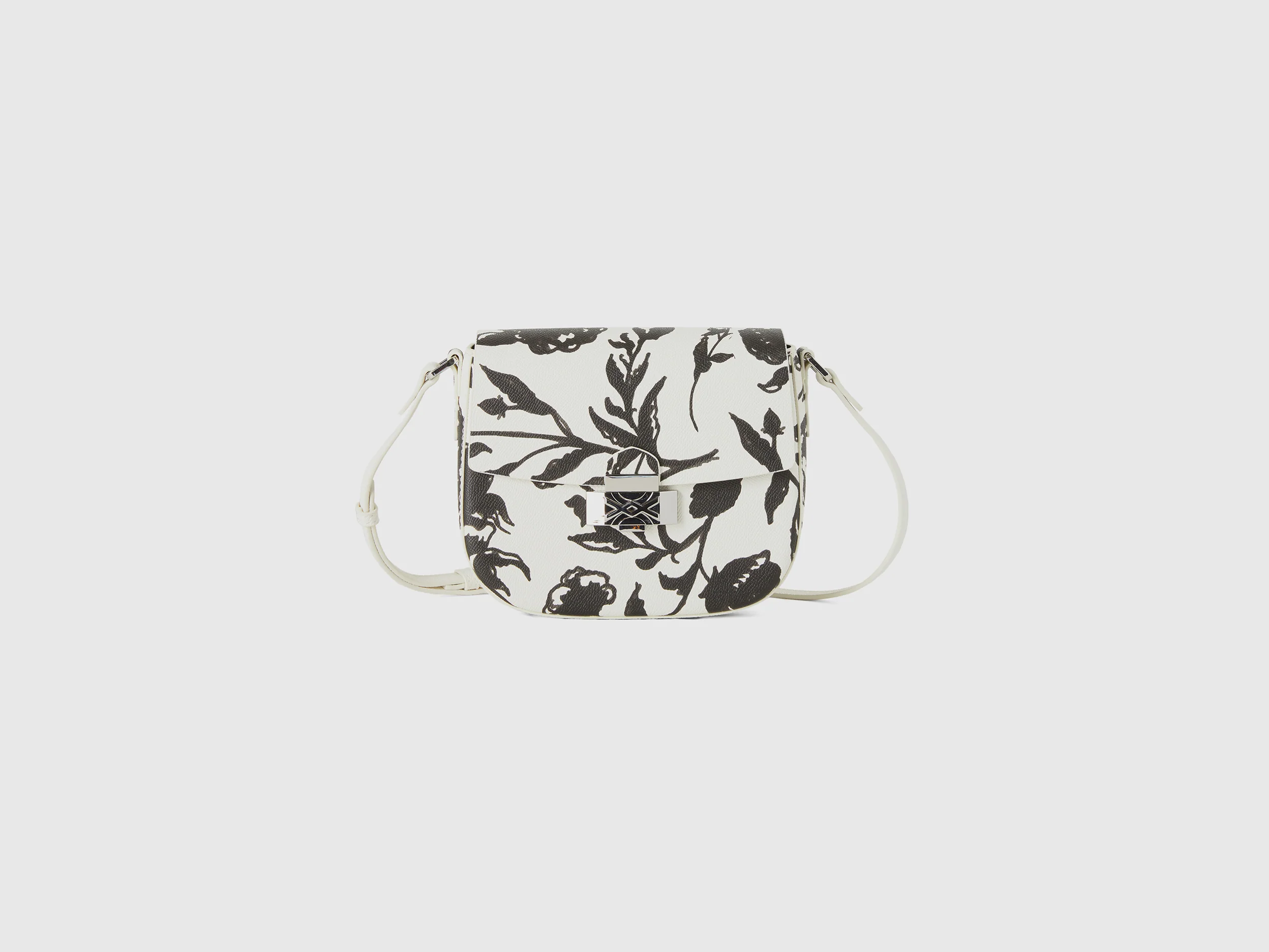 Borsa con stampa fiori