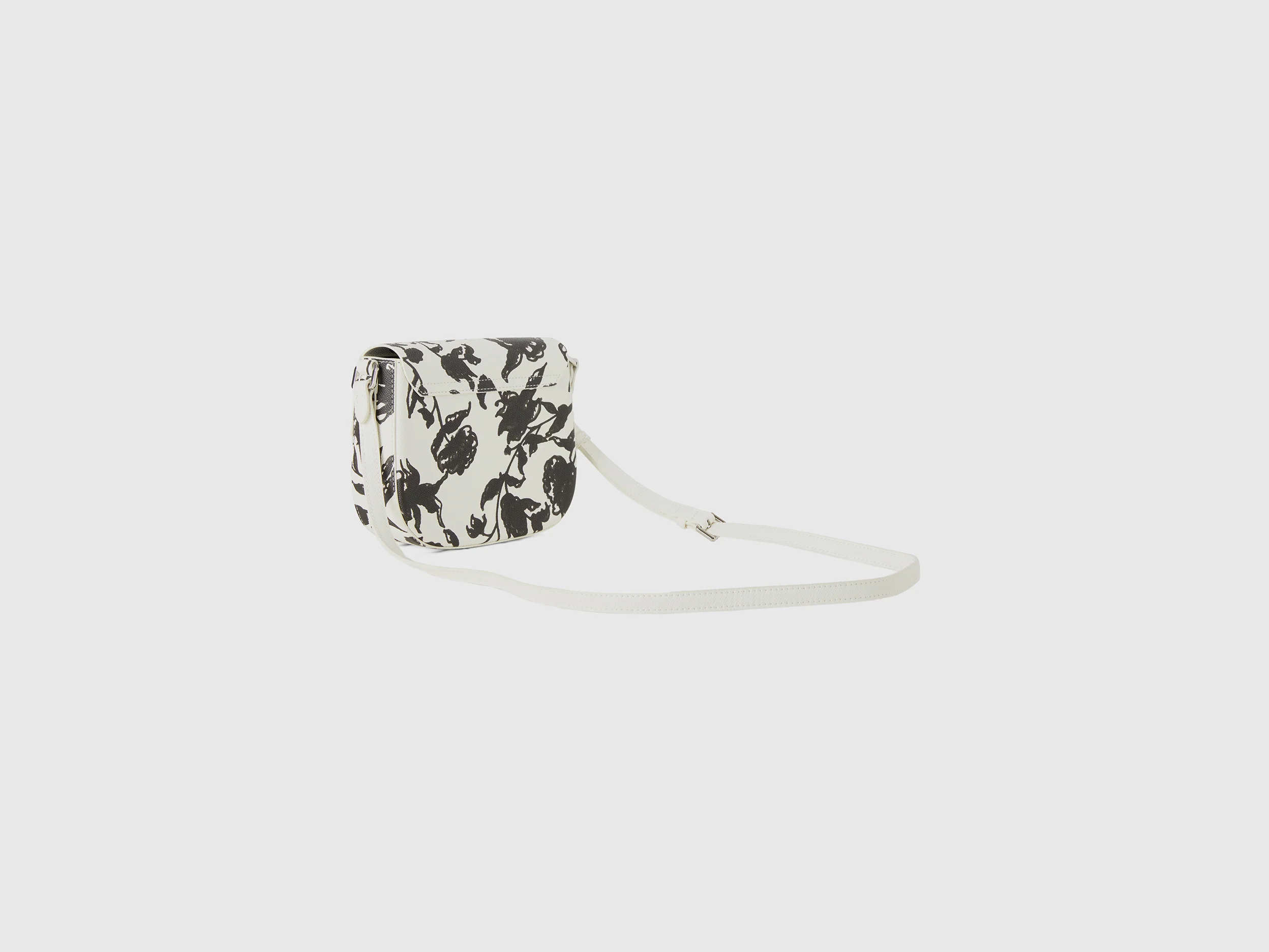 Borsa con stampa fiori - Image 2