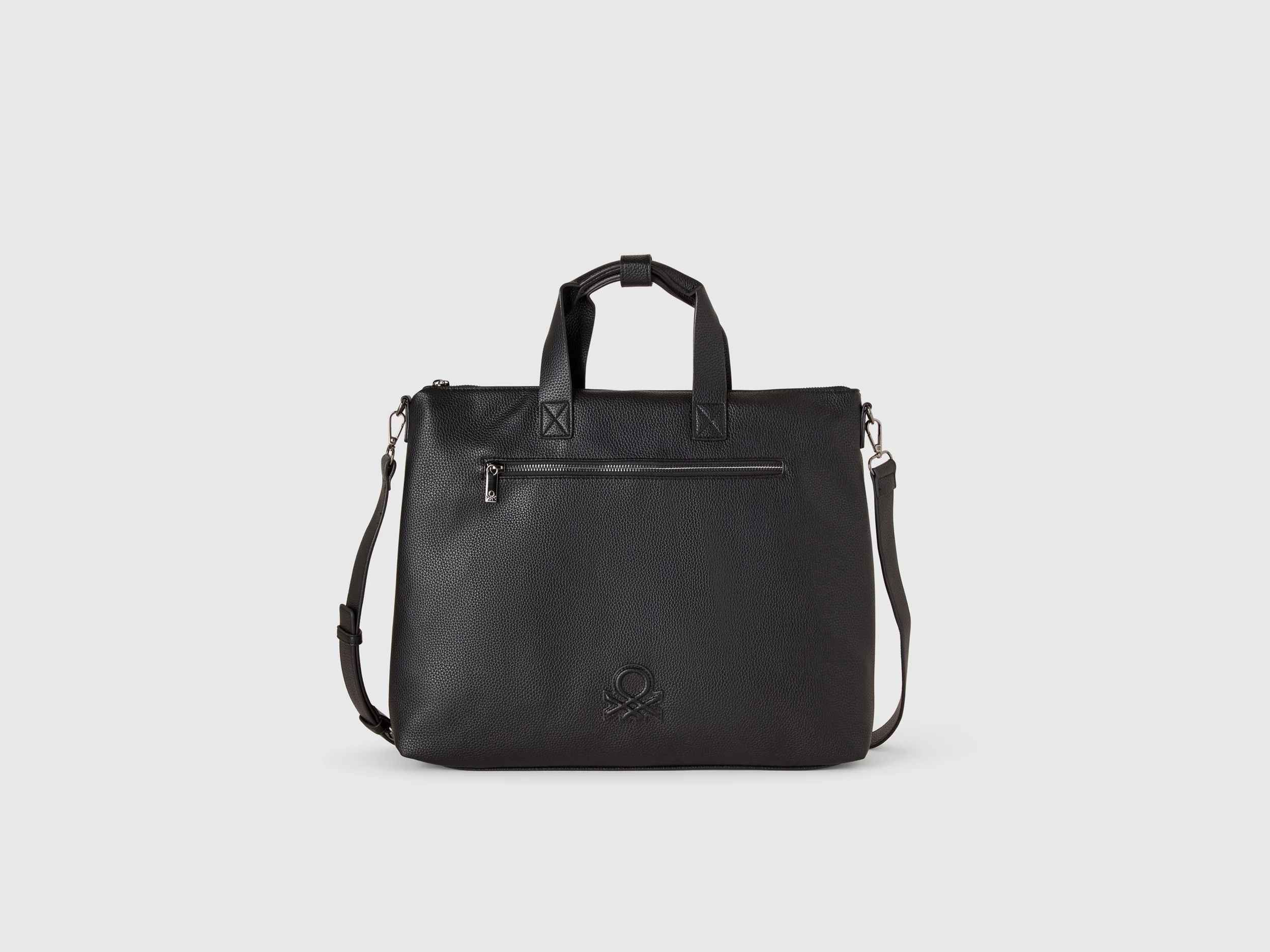 Borsa Messenger in tessuto spalmato
