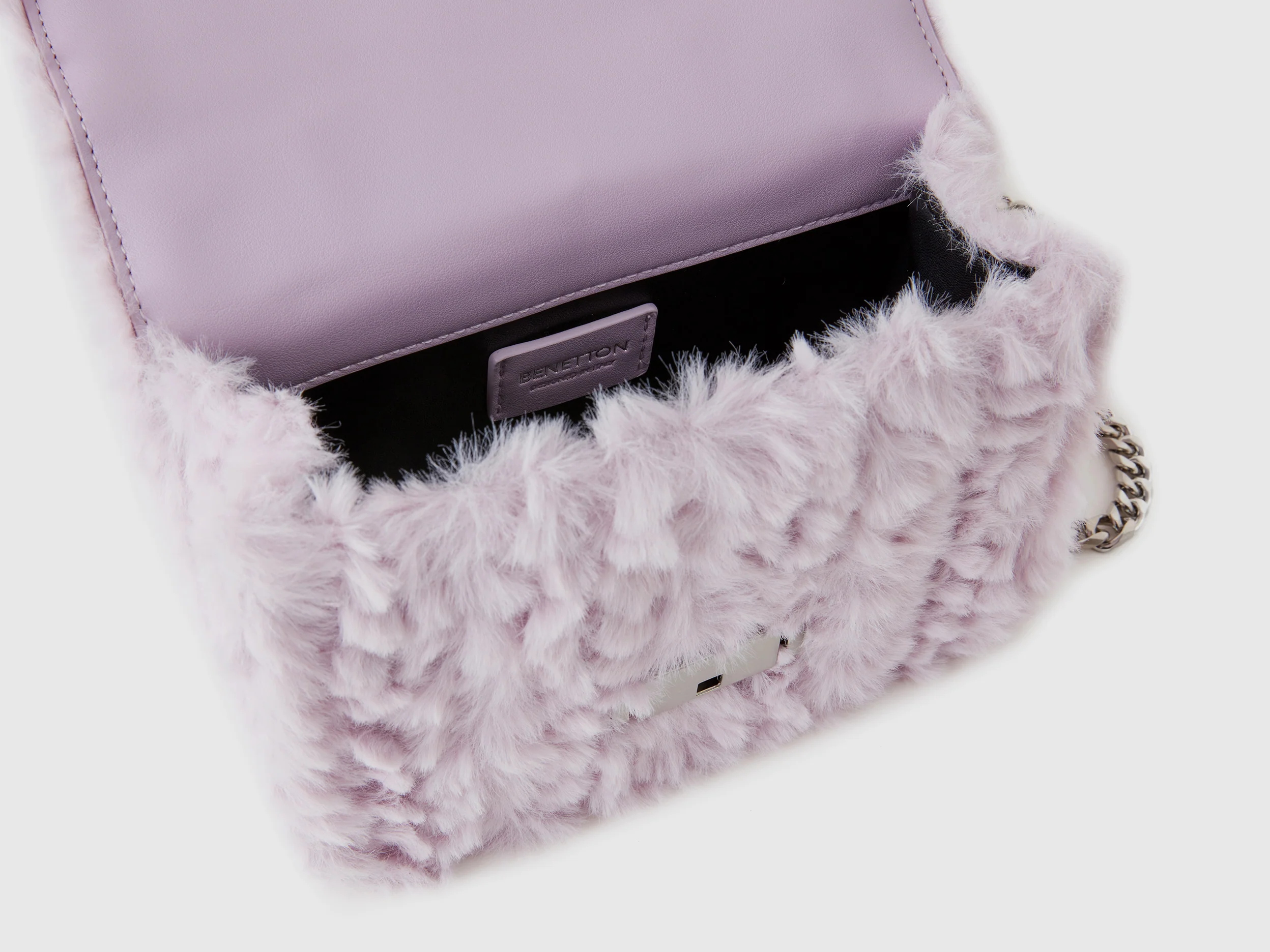 Borsa piccola in pelliccetta sintetica - Image 3