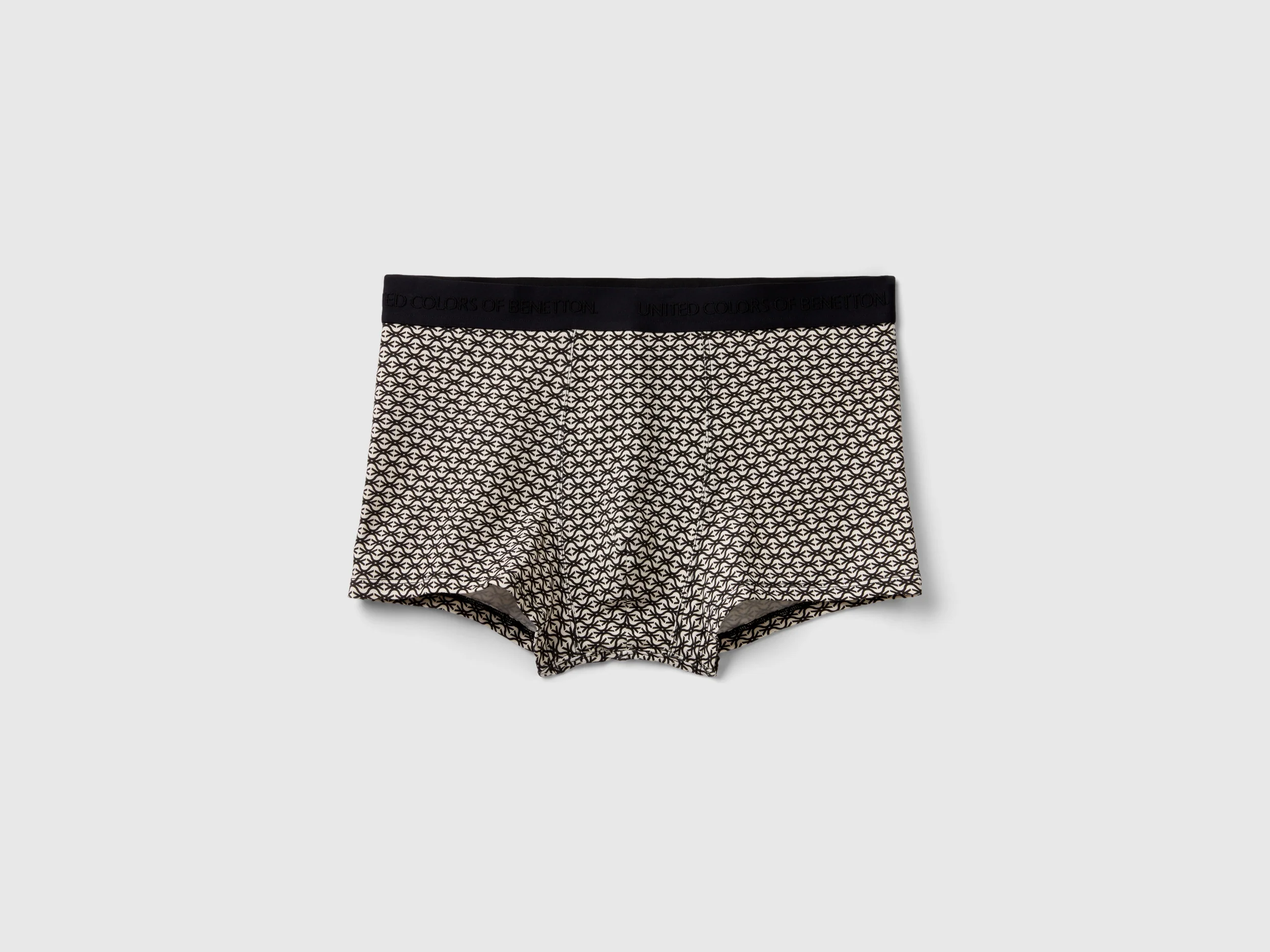 Boxer Monogram in cotone stretch