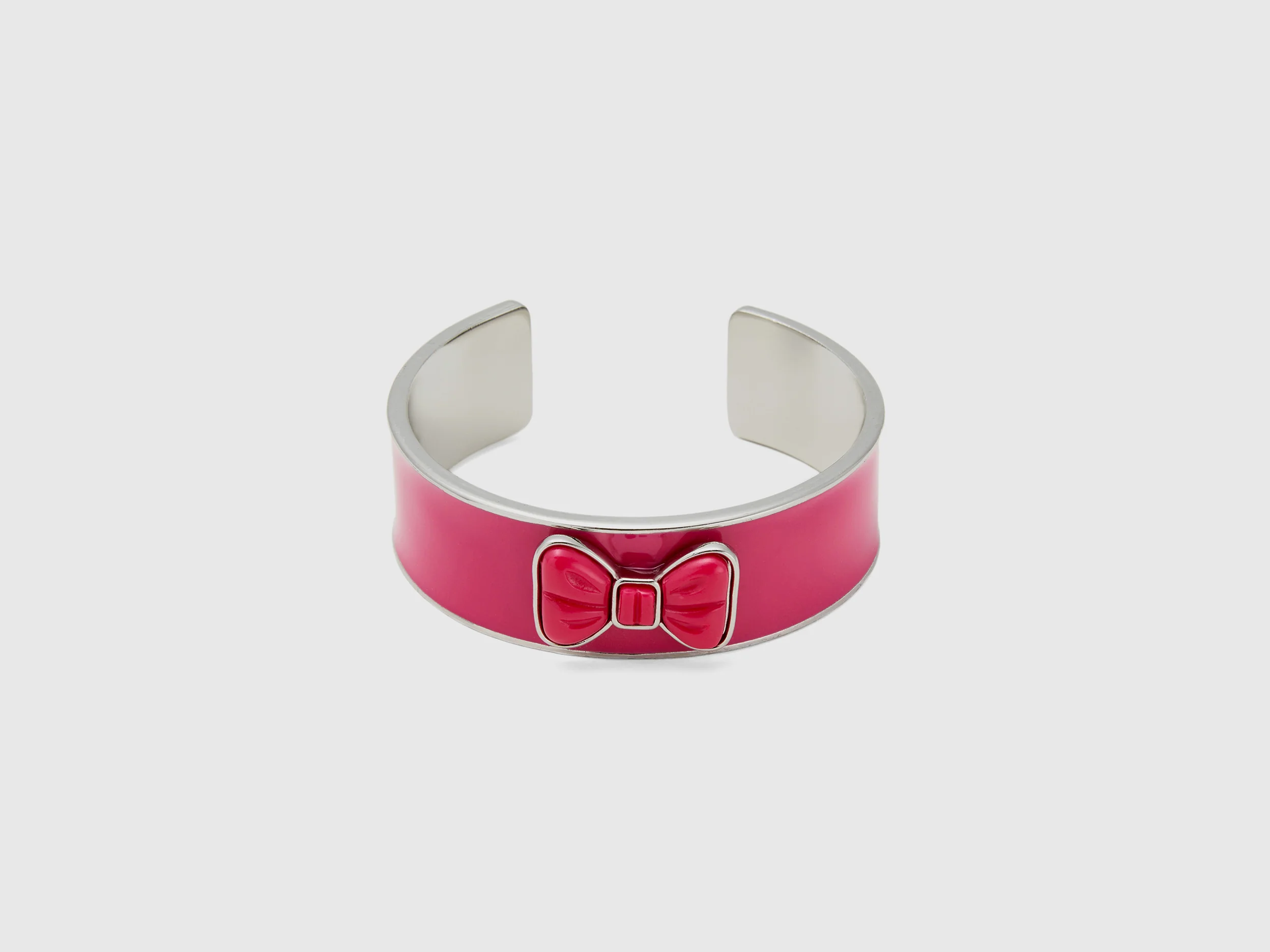 Bracciale bangle con fiocco