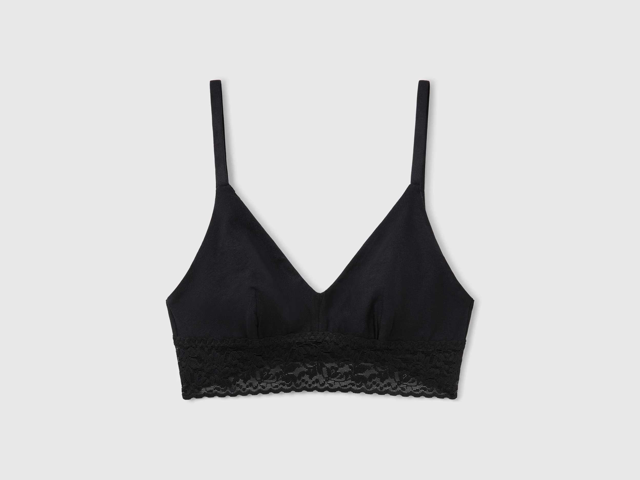 Bralette in cotone super stretch