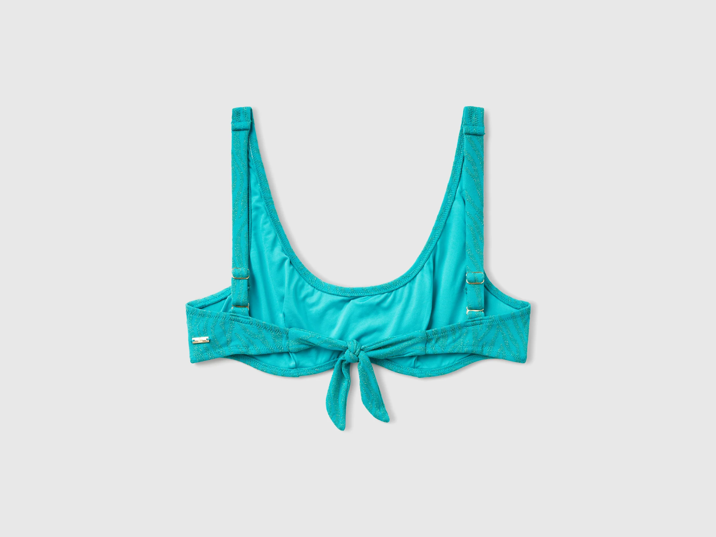 Brassiere mare animalier con lurex - Image 2