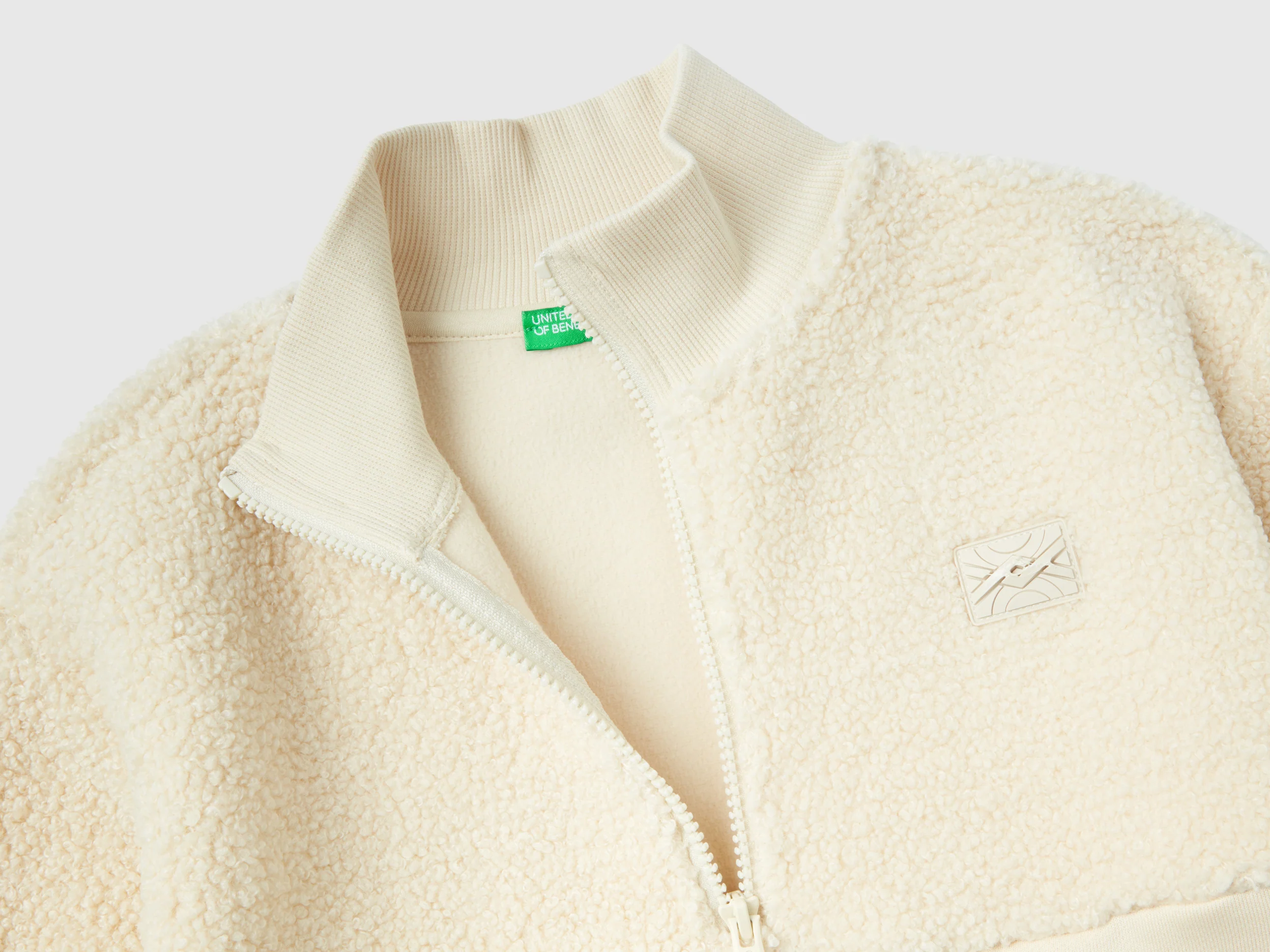 Calda felpa mezza zip - Image 2