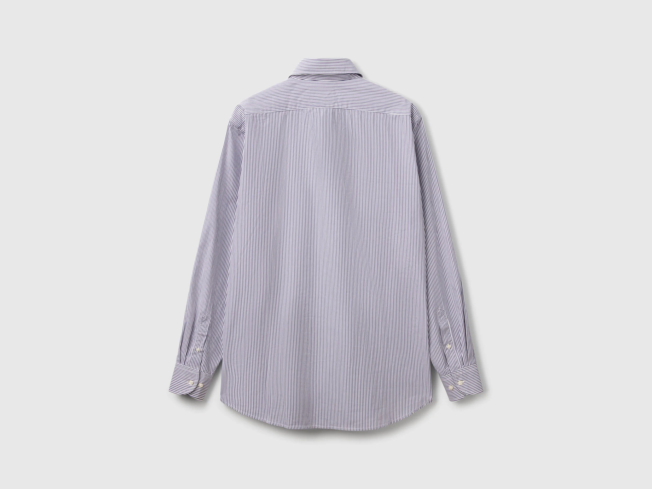 Camicia a righe in cotone - Image 2