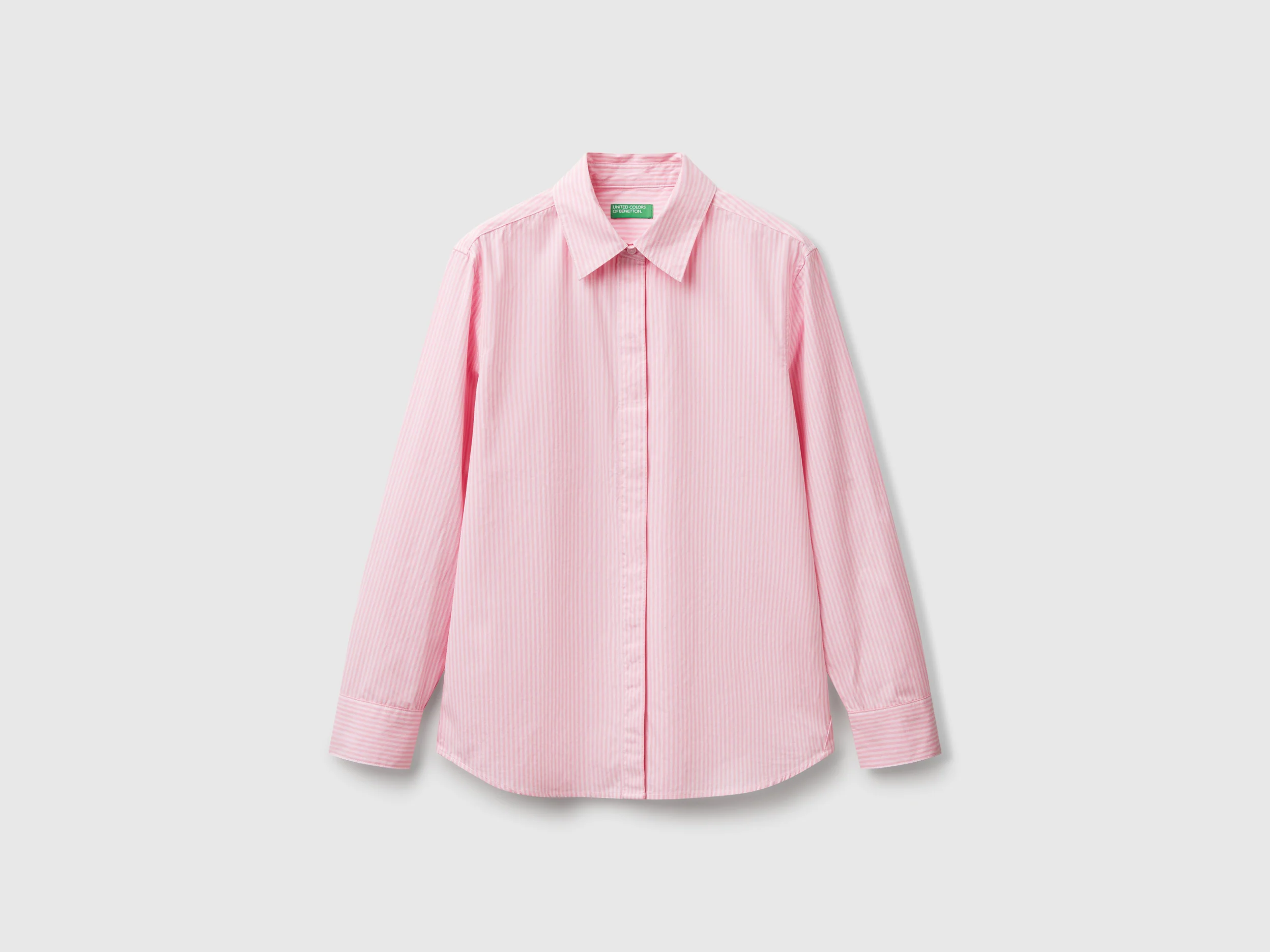 Camicia a righe verticali