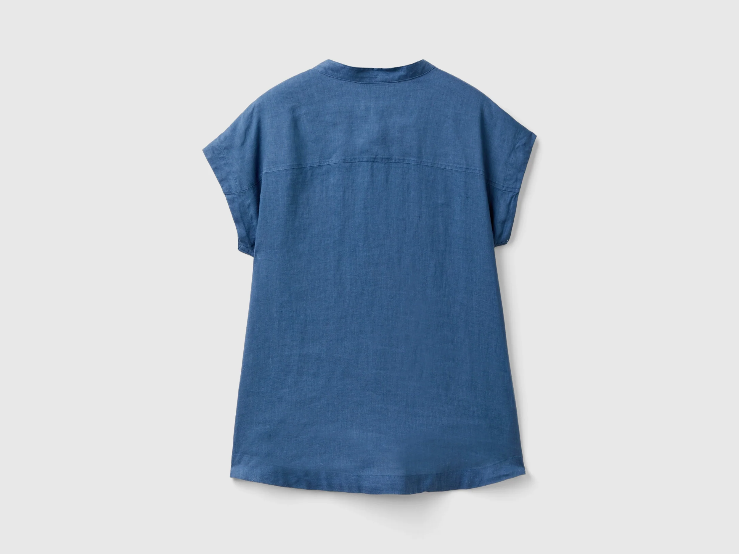 Camicia alla coreana in puro lino - Image 2