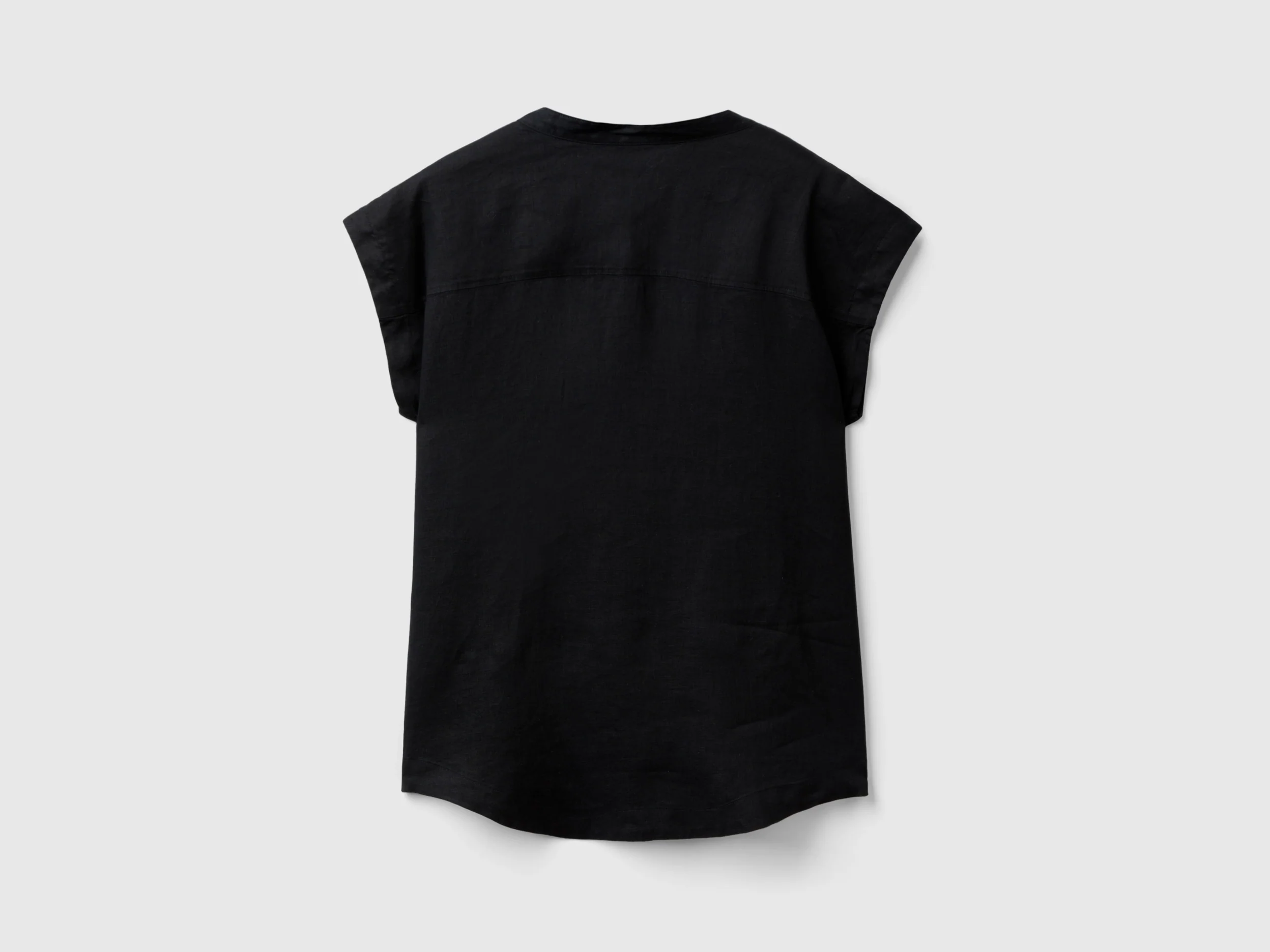 Camicia alla coreana in puro lino - Image 2