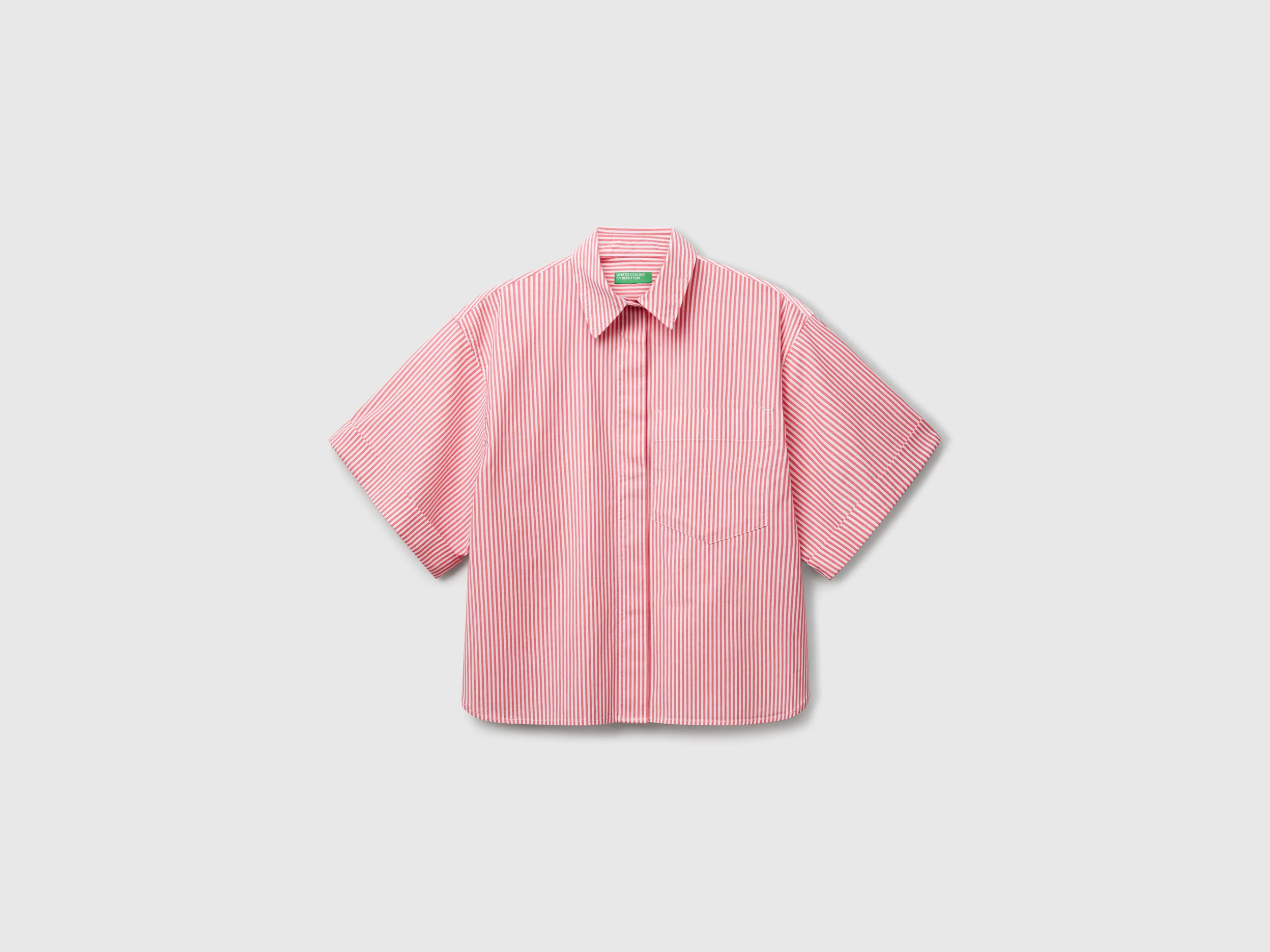 Camicia boxy fit a righe