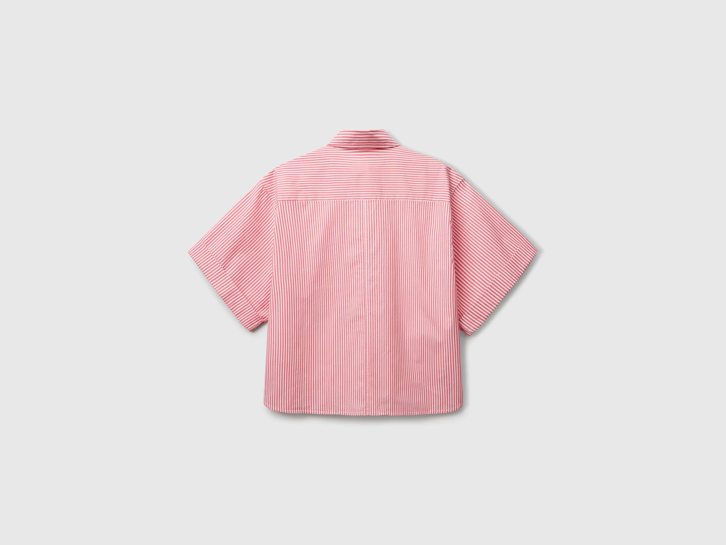 Camicia boxy fit a righe - Image 2