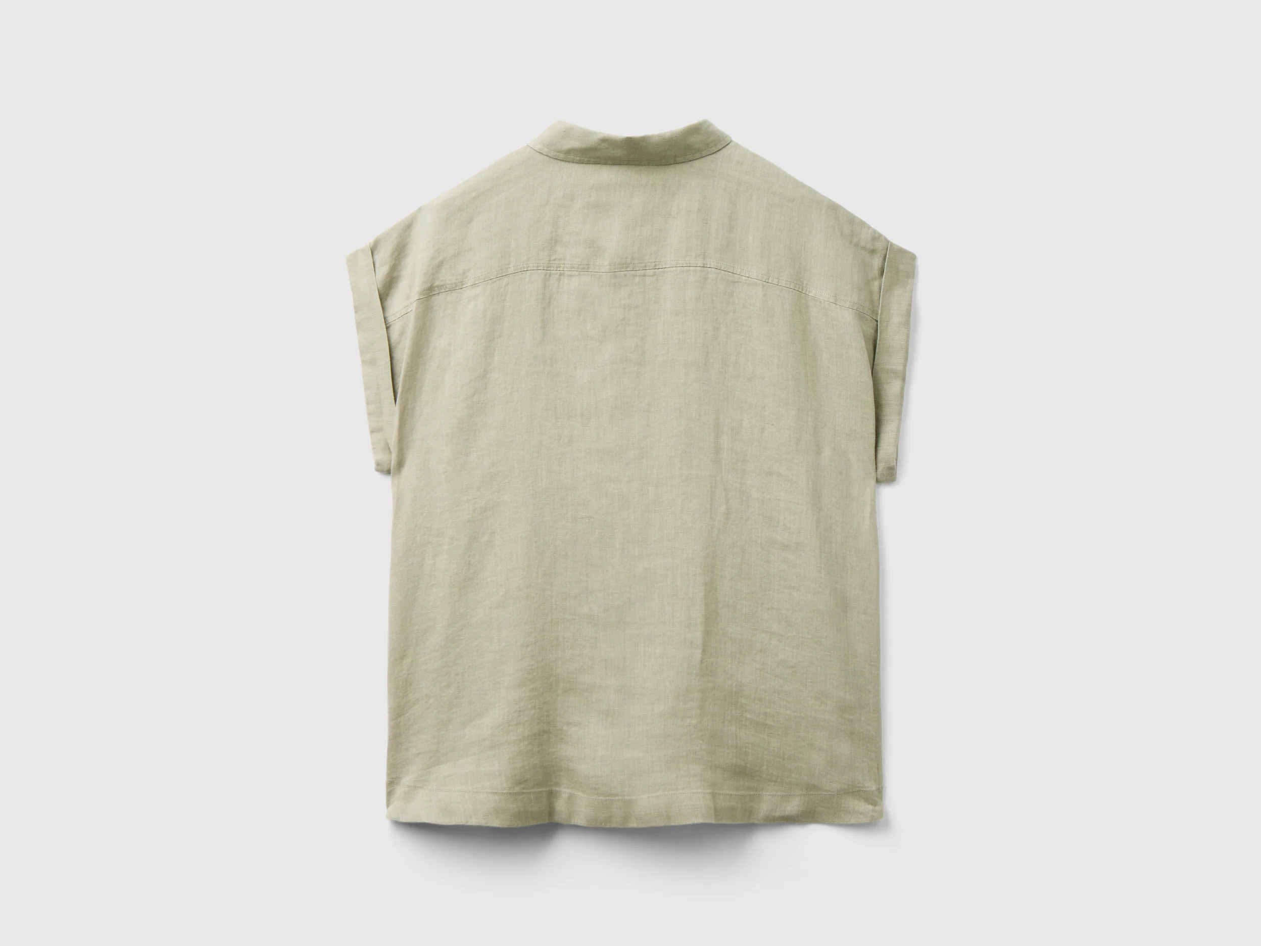 Camicia boxy fit in puro lino - Image 2