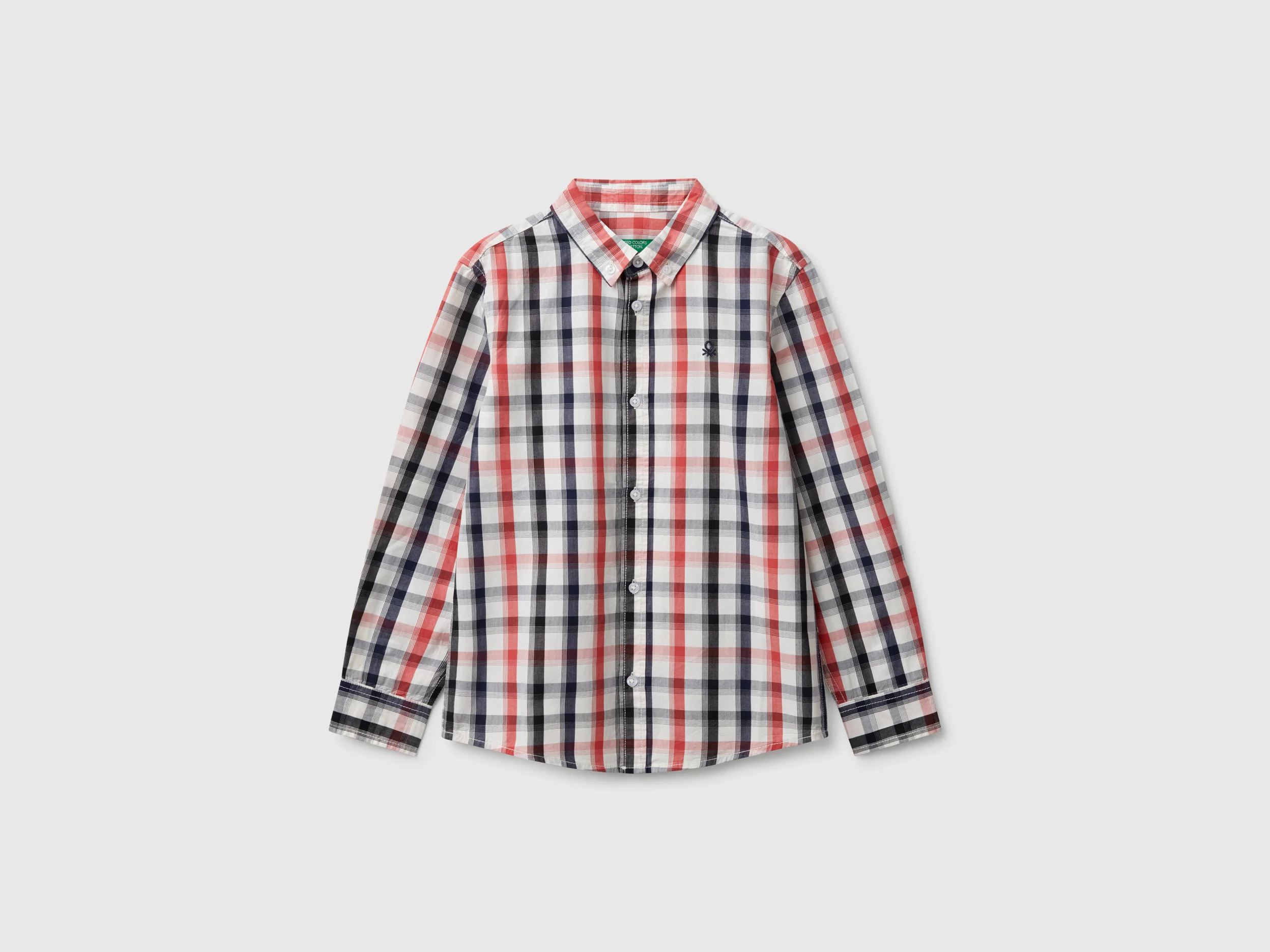 Camicia button down a quadri