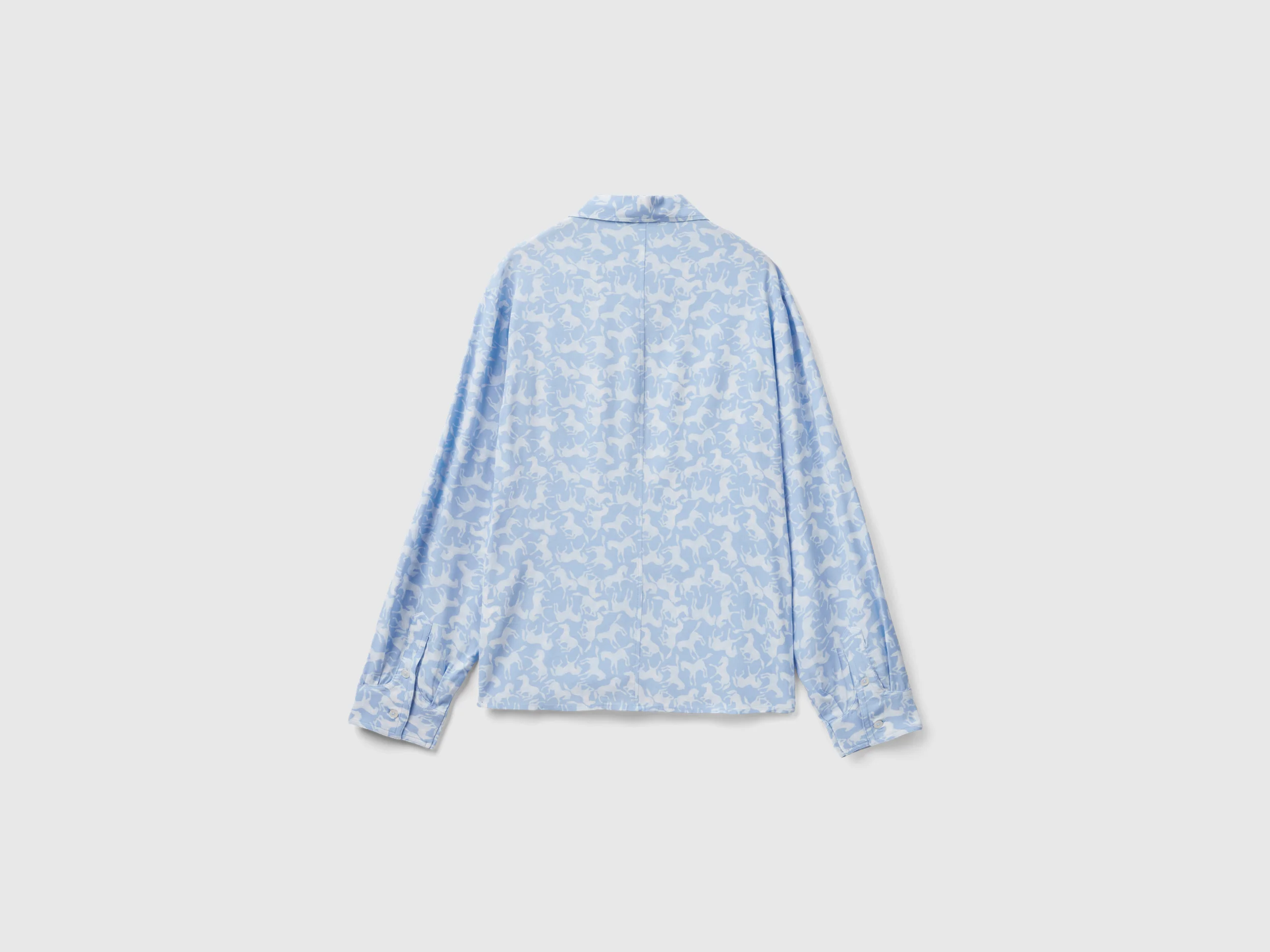 Camicia con stampa cavalli - Image 2