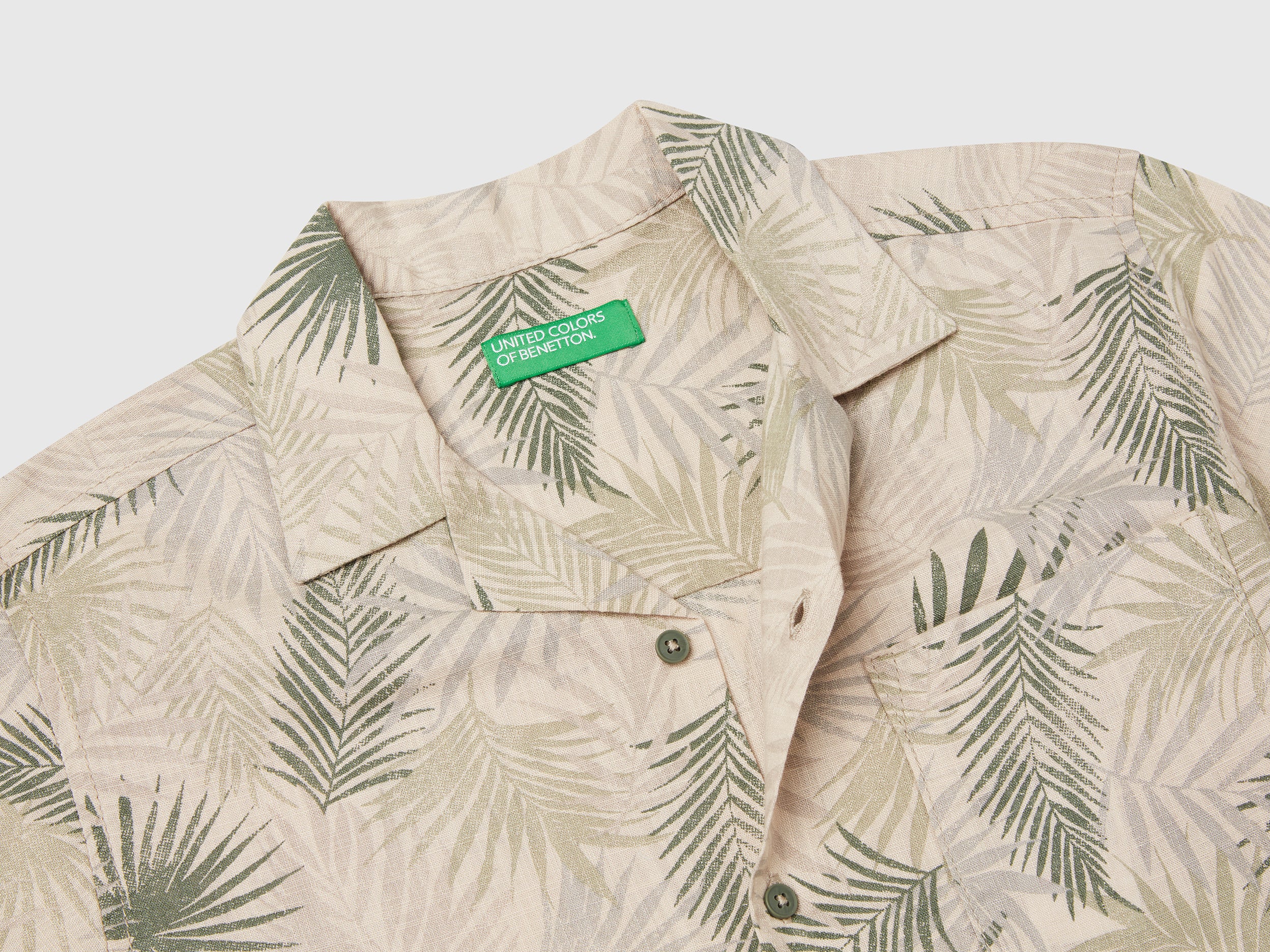 Camicia con stampa tropicale - Image 3