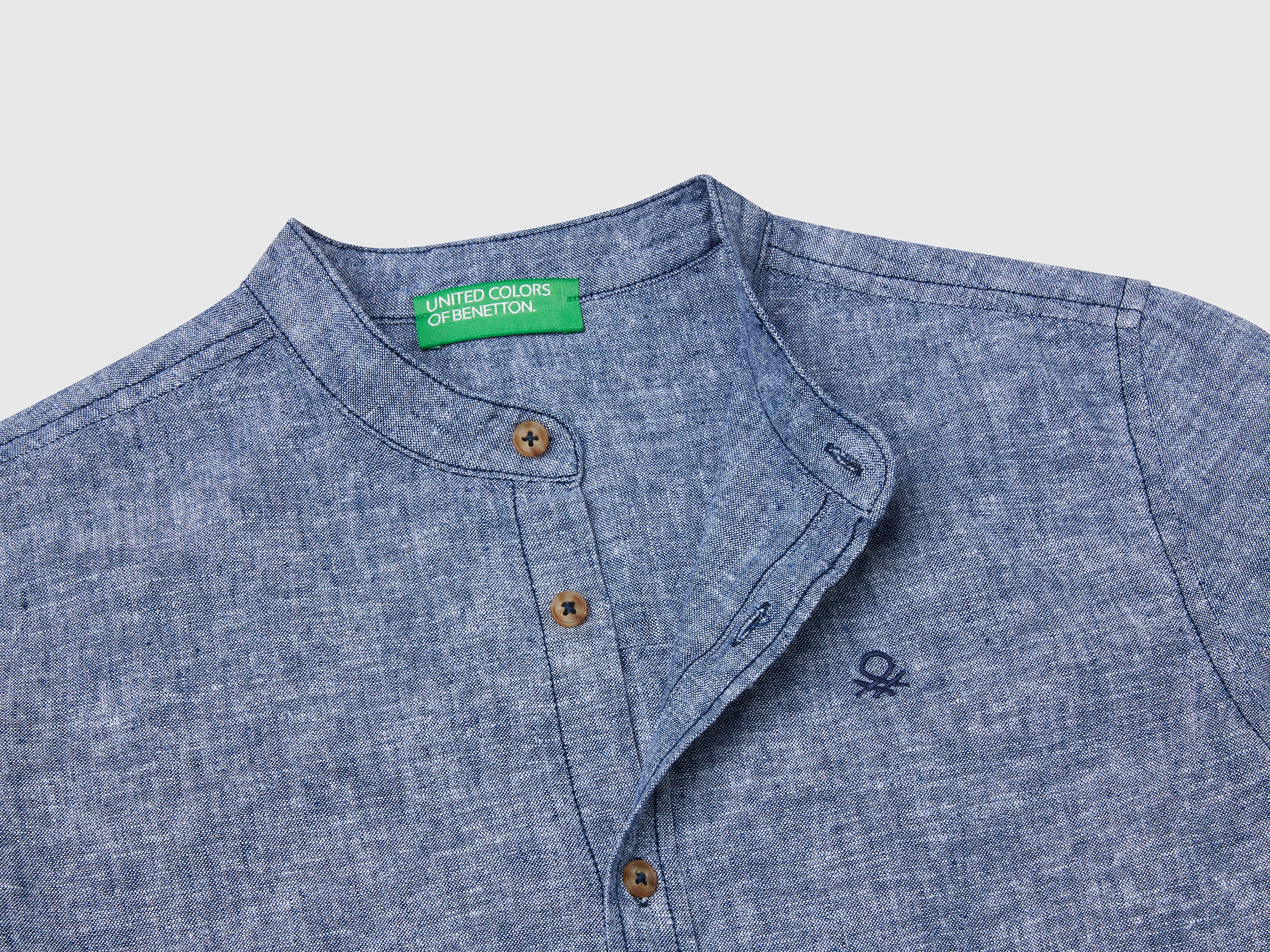 Camicia coreana a manica corta - Image 3