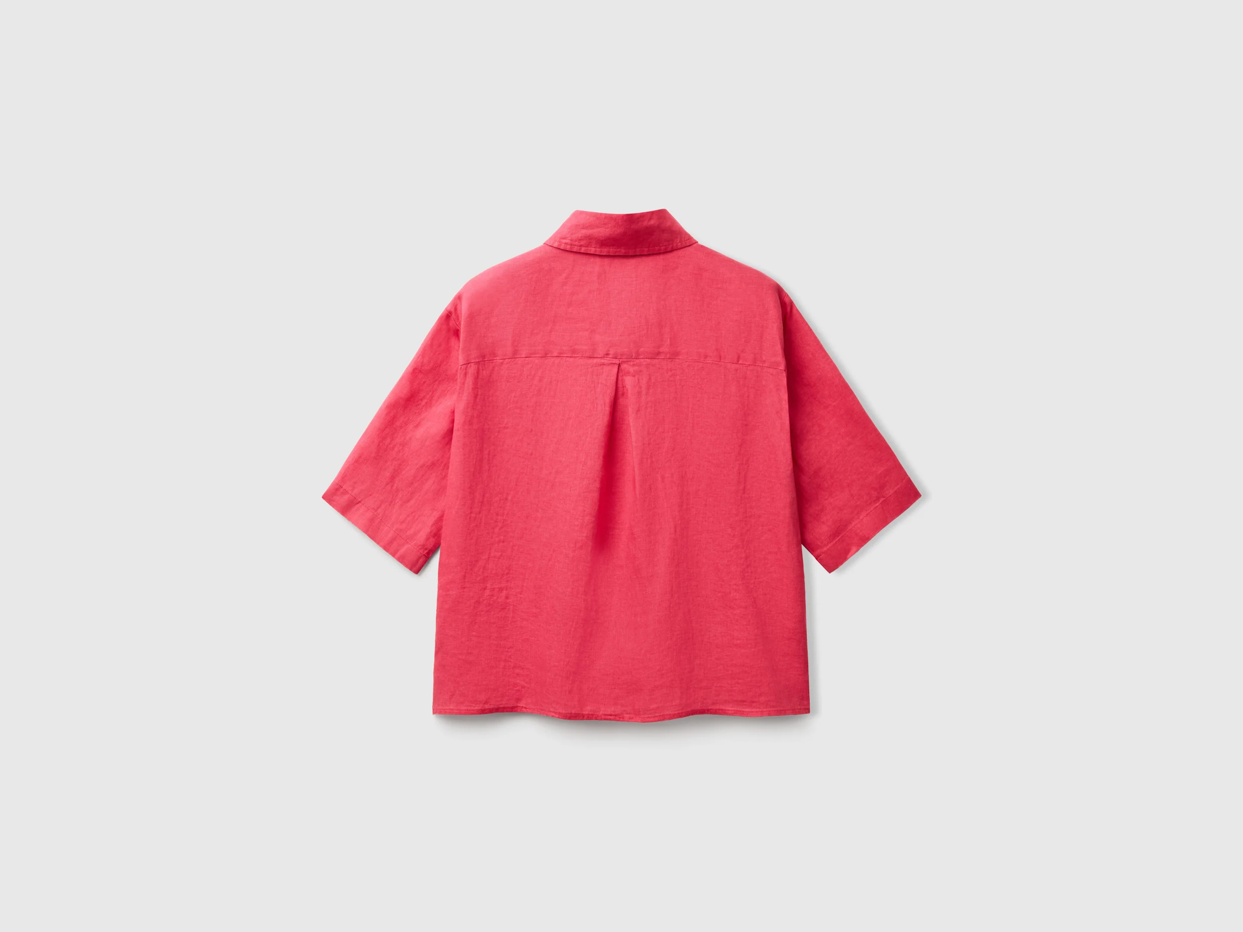Camicia corta in puro lino - Image 2