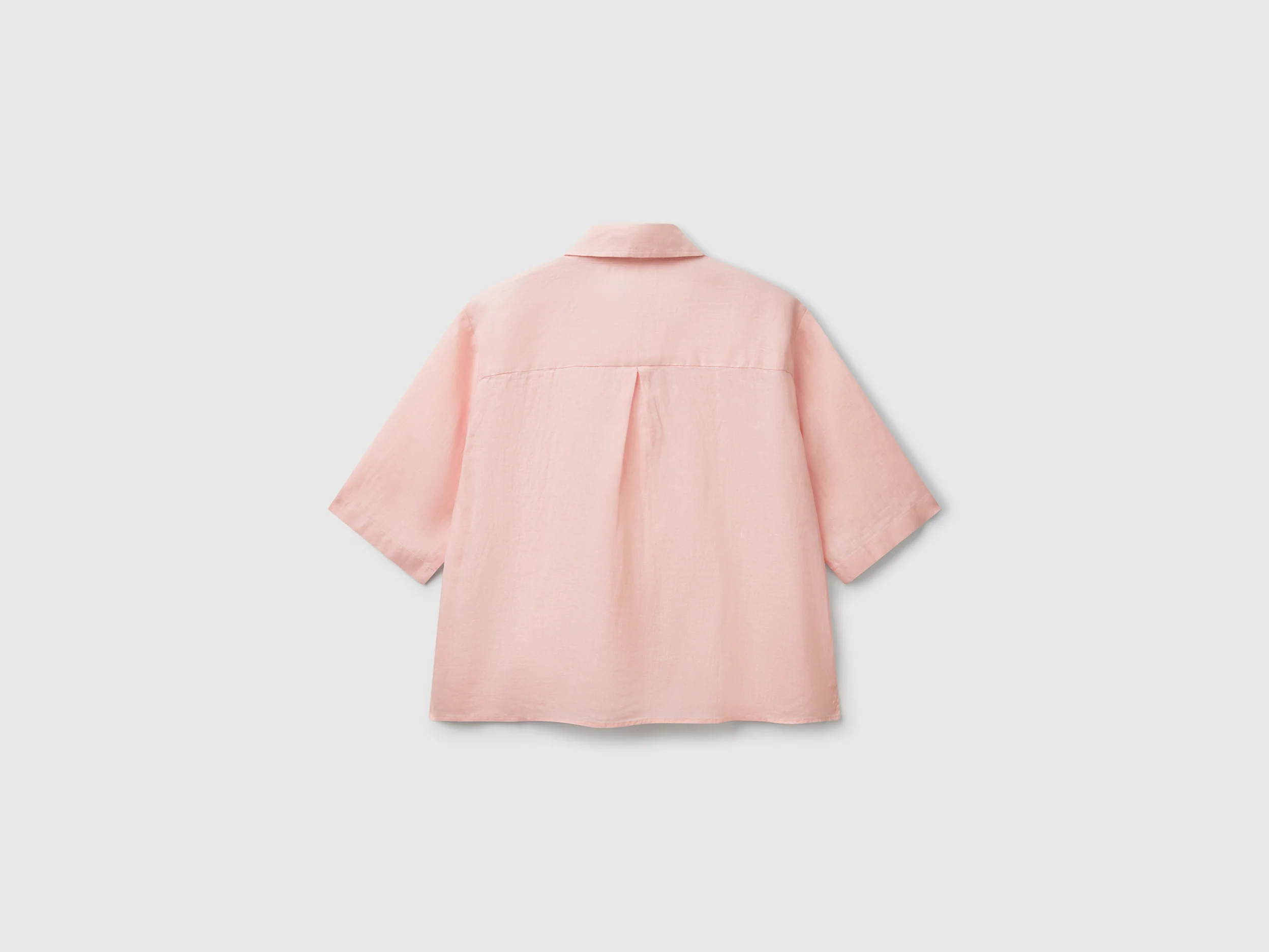 Camicia corta in puro lino - Image 2