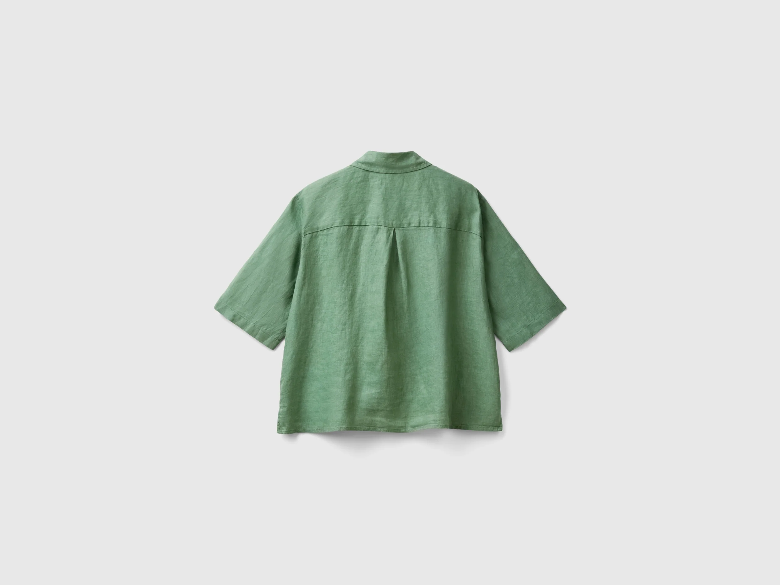 Camicia corta in puro lino - Image 2