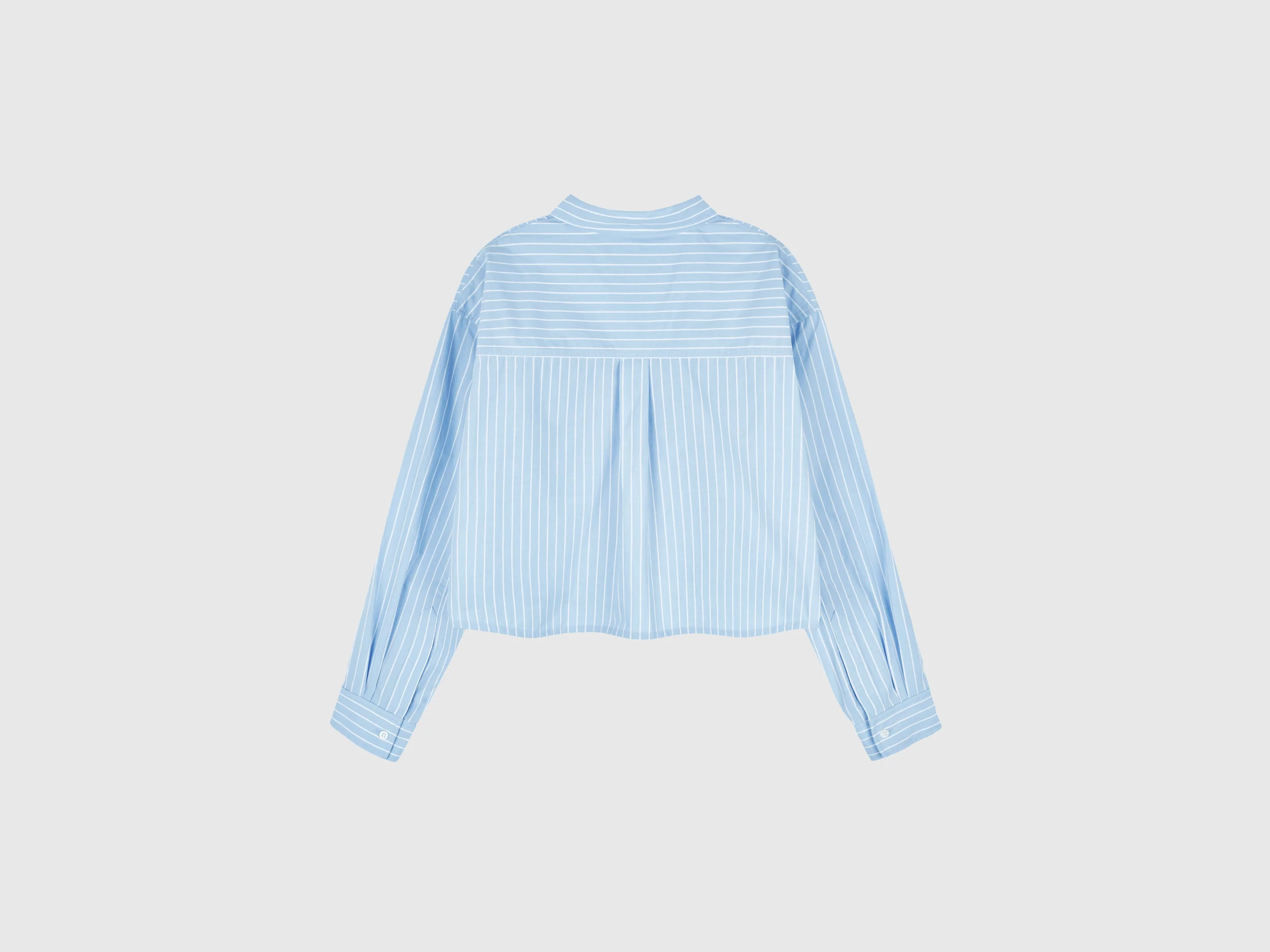 Camicia cropped in puro cotone - Image 2