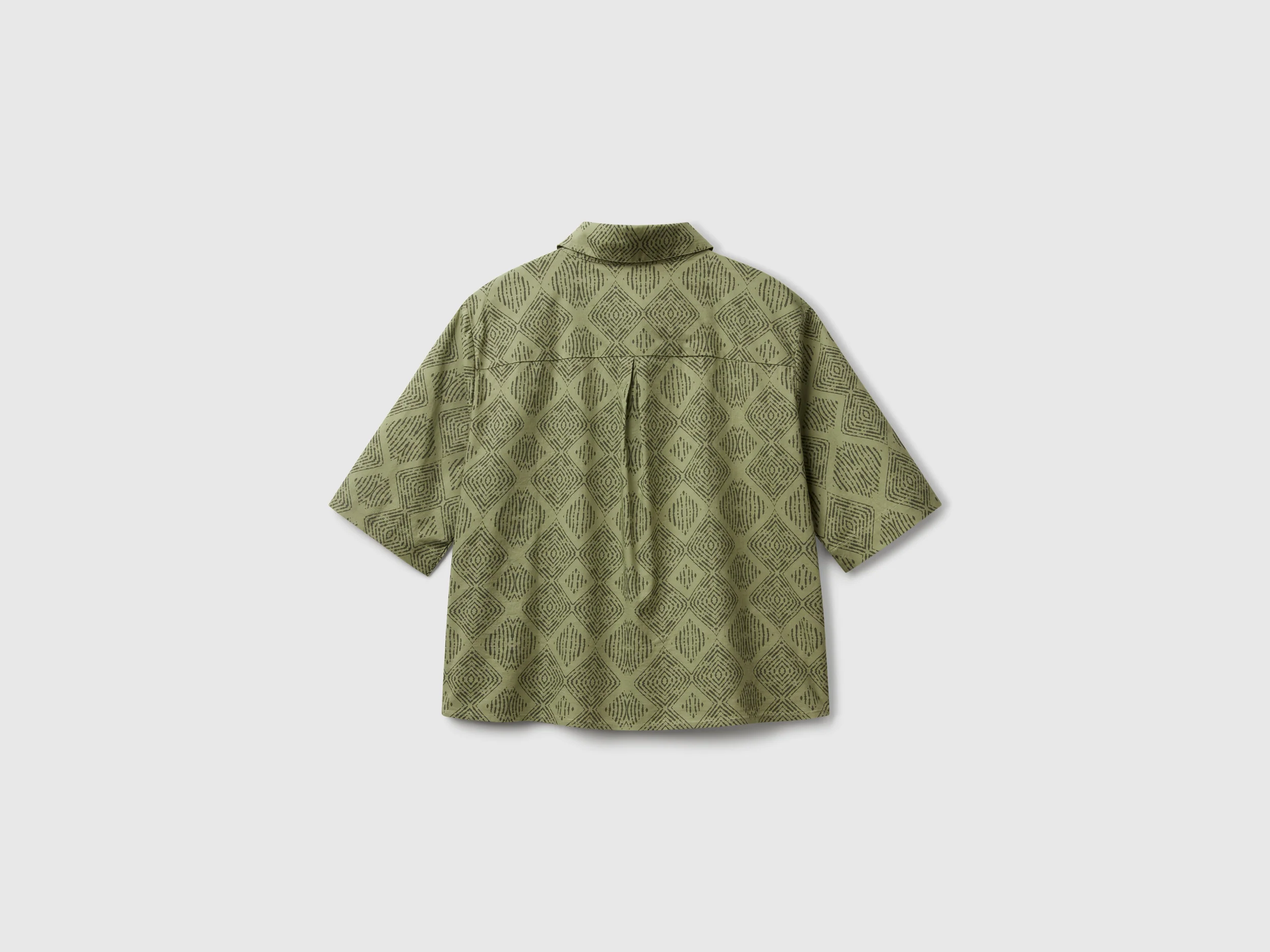 Camicia fantasia in cotone leggero - Image 2