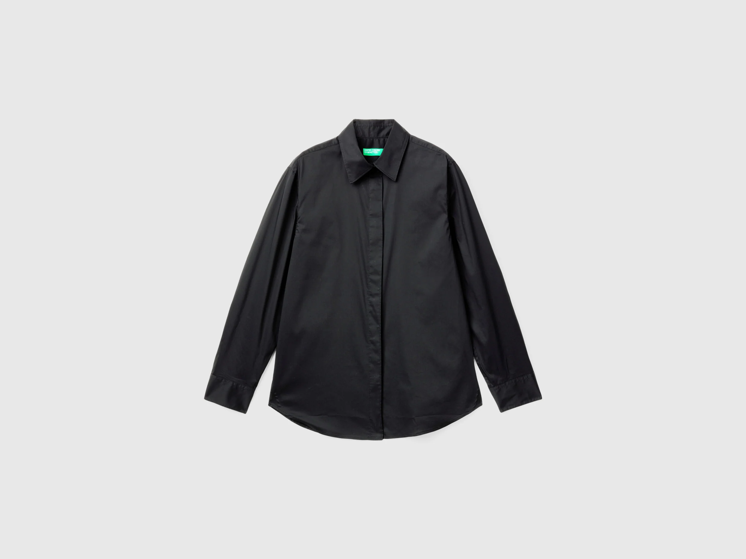 Camicia in misto cotone stretch