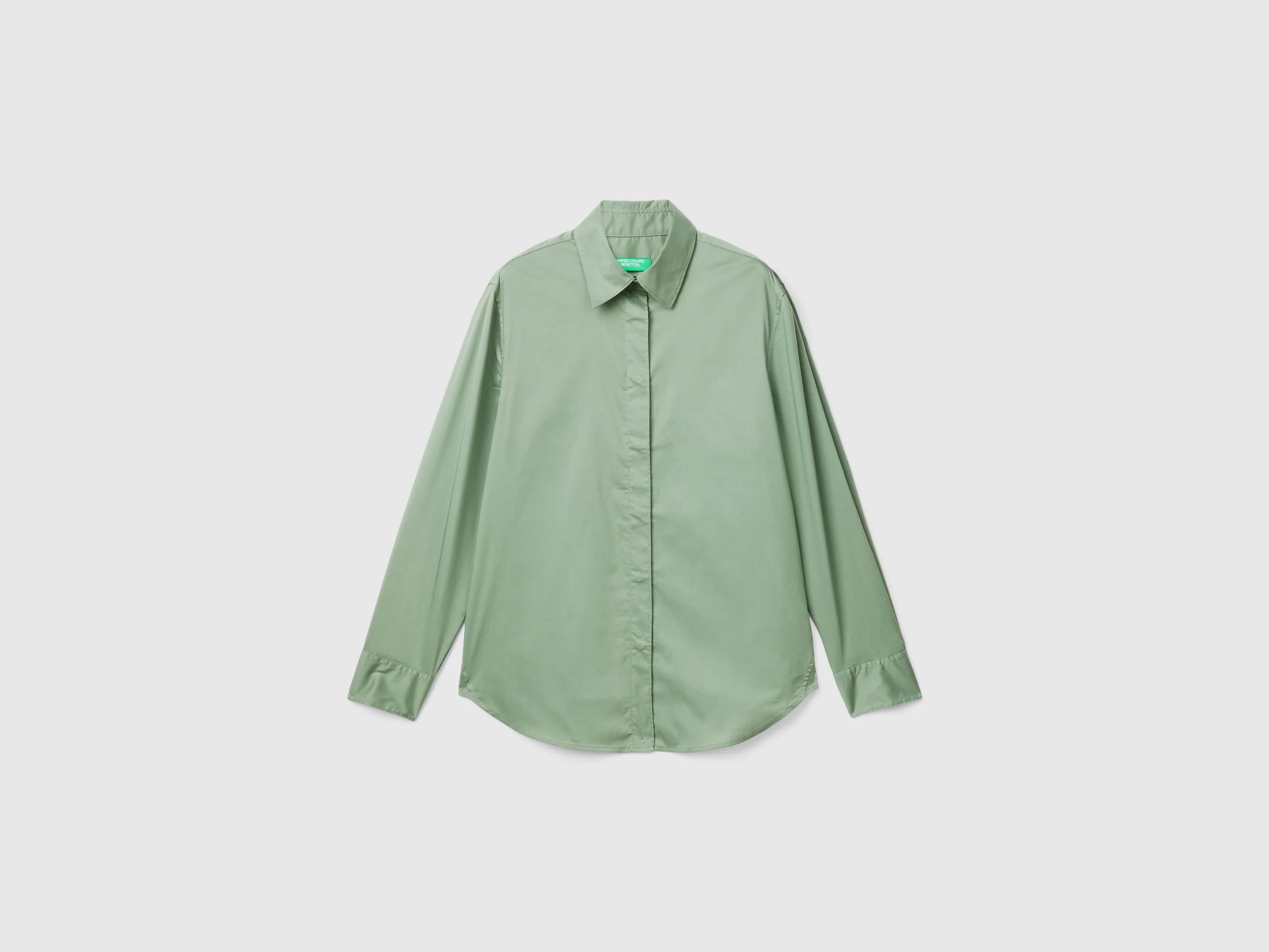 Camicia in misto cotone stretch