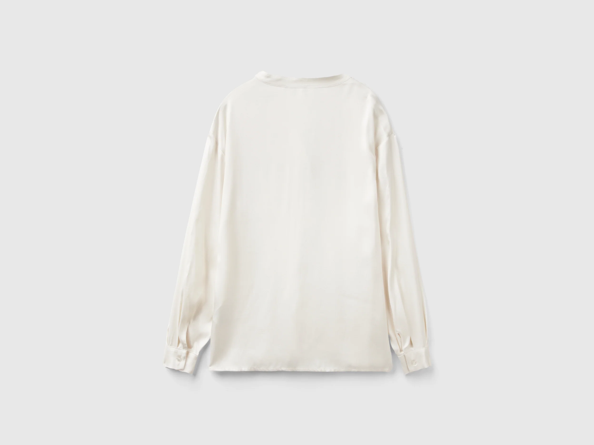 Camicia in pura viscosa con tasche - Image 2