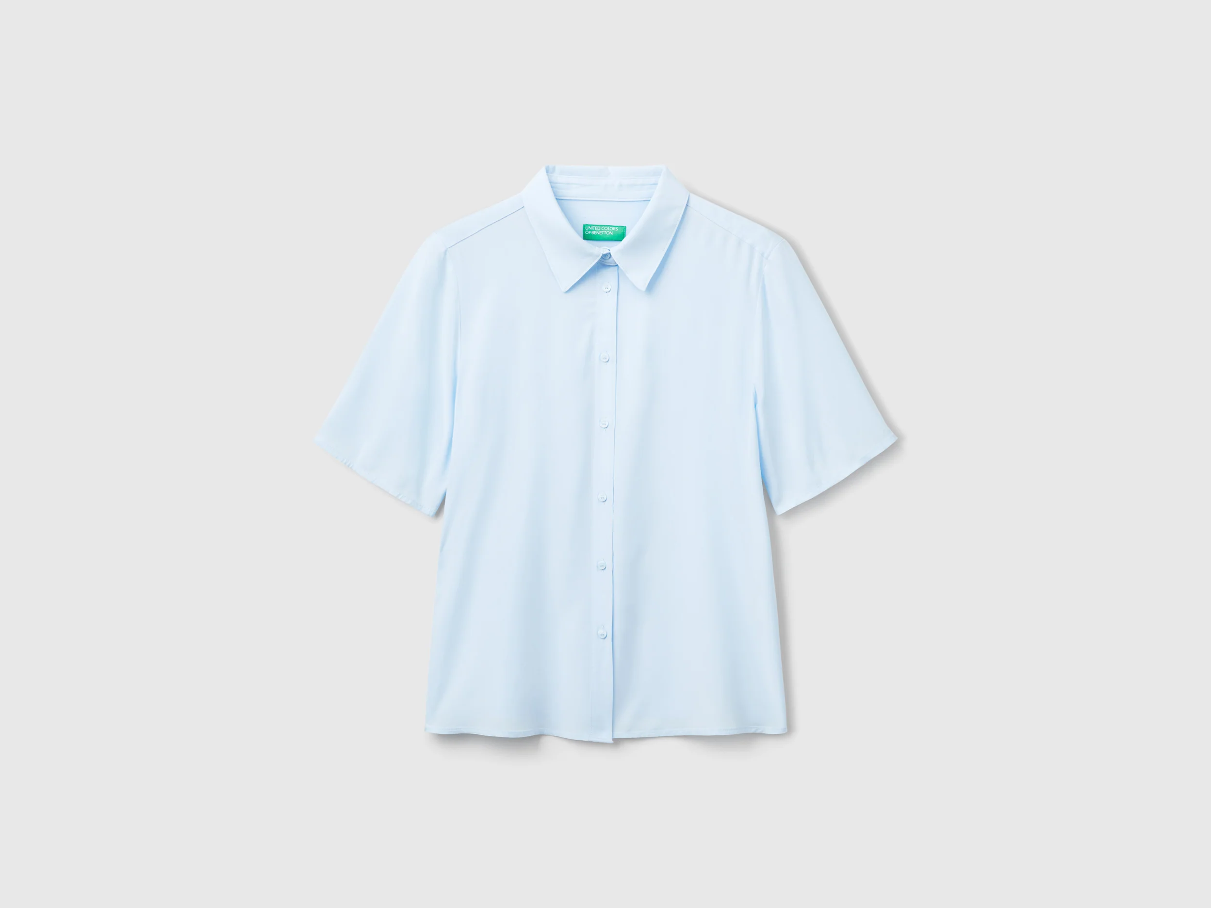 Camicia manica 3/4 in viscosa